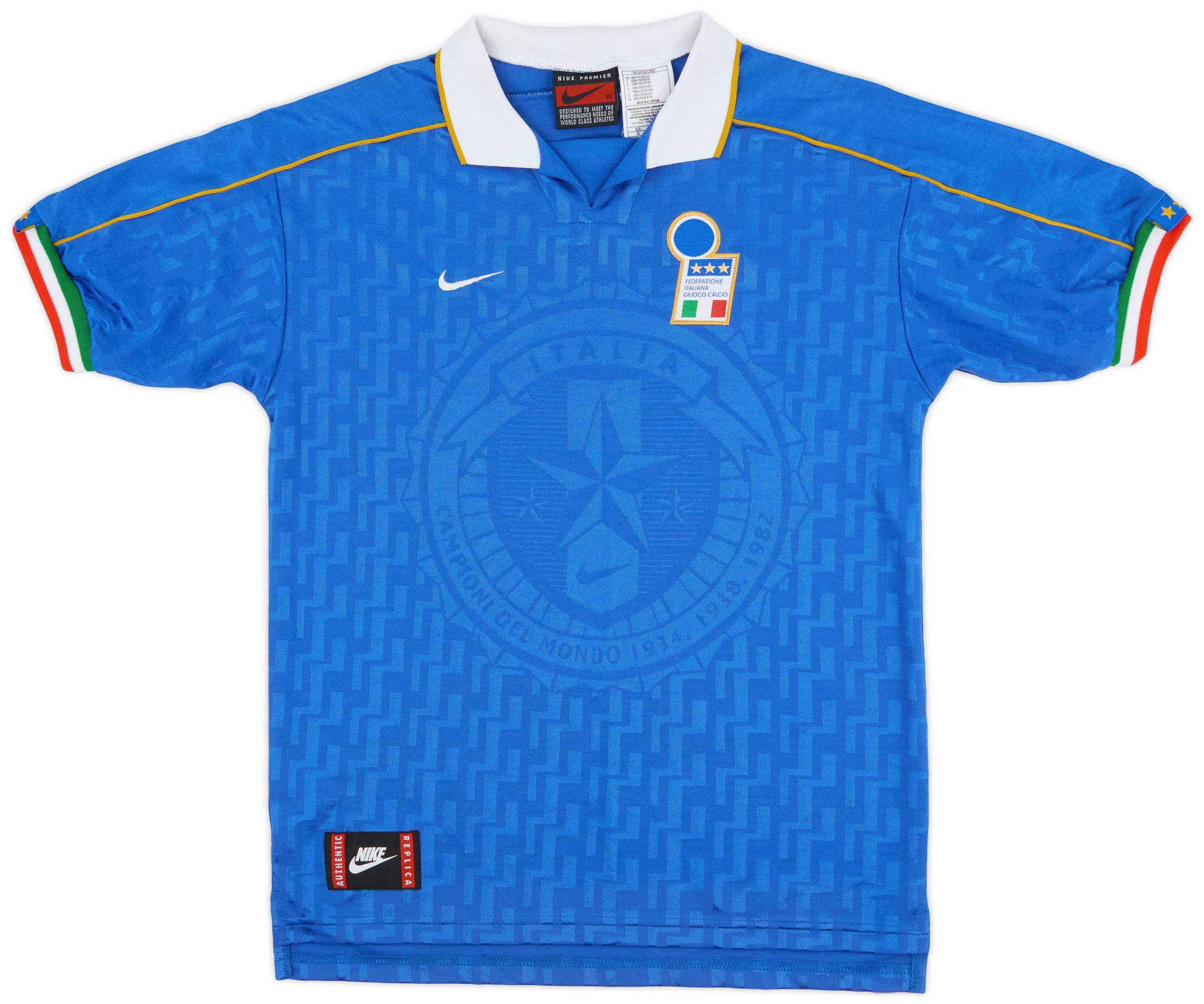 1994-96 Italy Home Shirt - 8/10 - (XL.Boys)