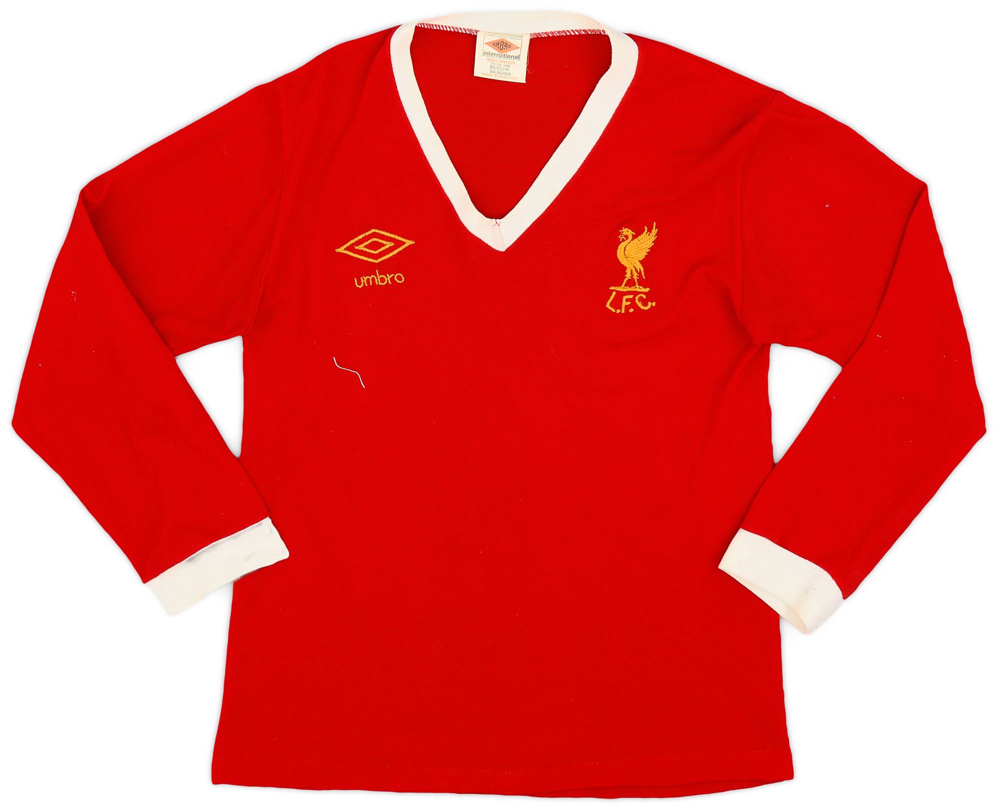 1979-82 Liverpool Home L/S Shirt - 5/10 - (S)