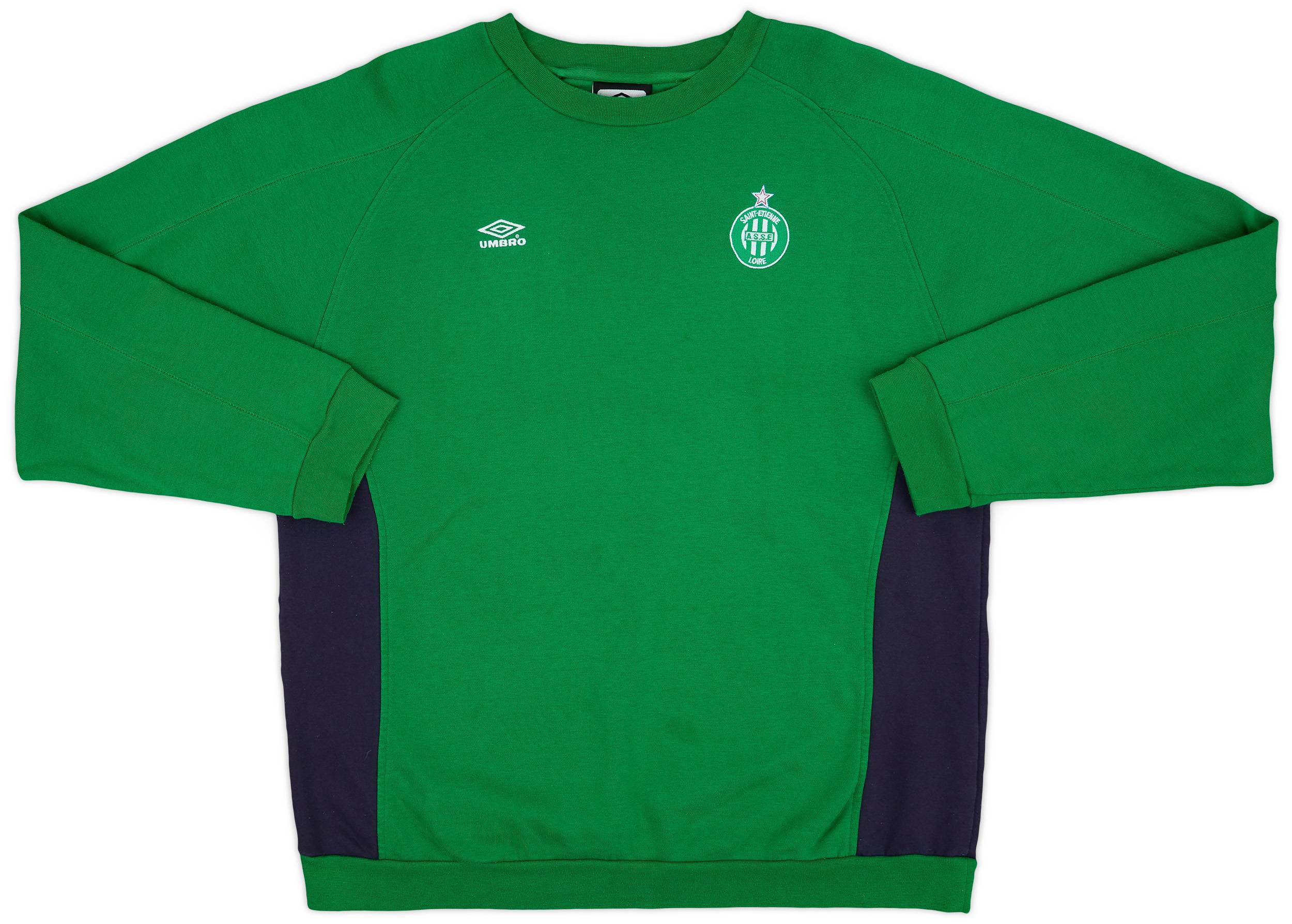 2000-02 Saint Etienne Umbro Sweat Top - 8/10 - (XL)