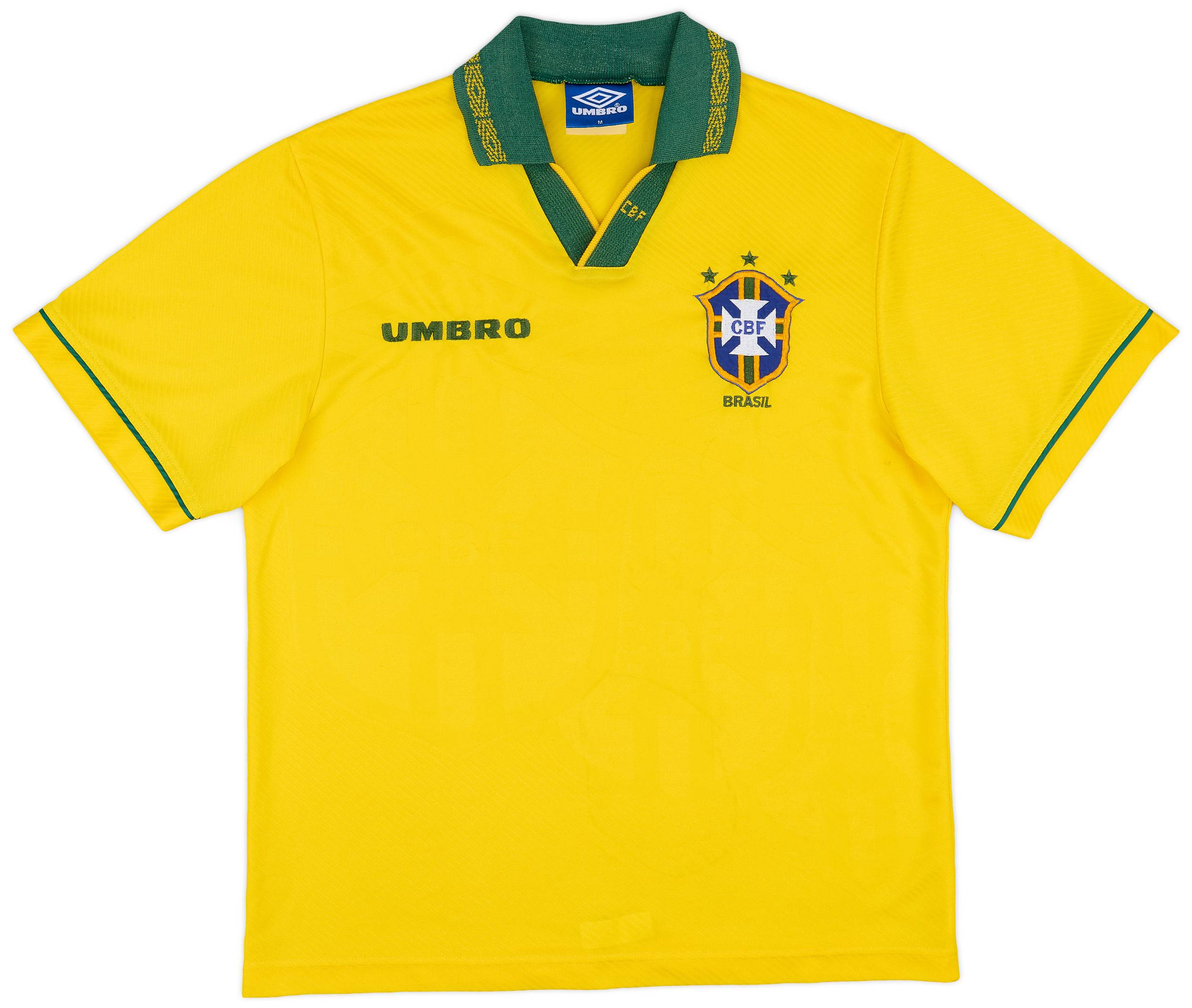 1991-93 Brazil Home Shirt - 5/10 - (M)