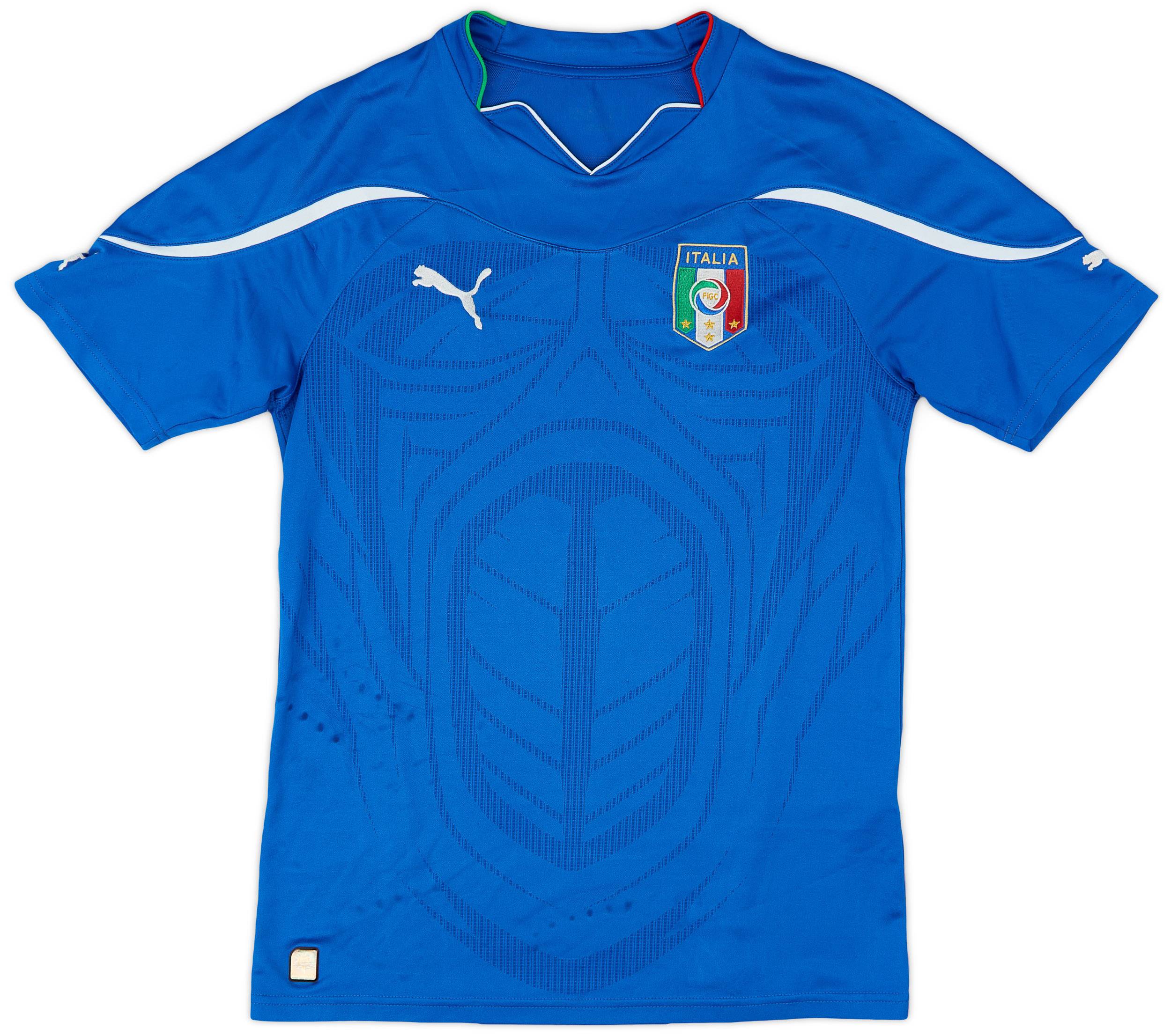 2010-12 Italy Home Shirt - 5/10 - (XL.Boys)