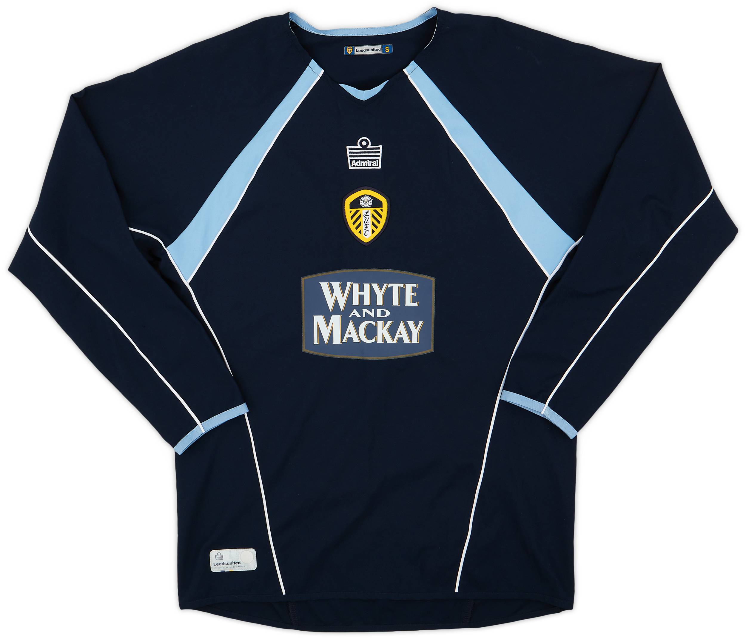 2005-06 Leeds United Away L/S Shirt - 9/10 - (S)