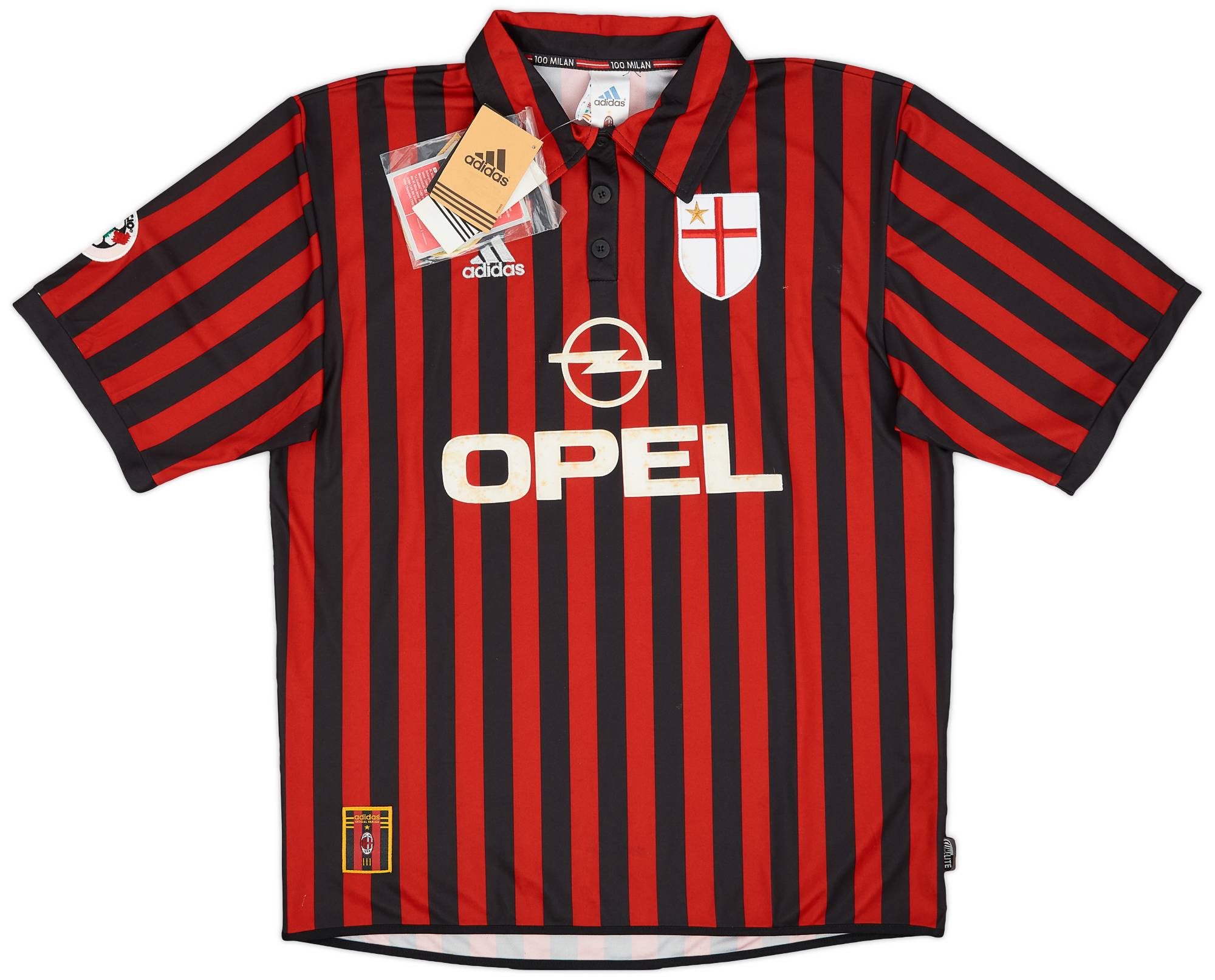 ACミラン MALDINI 3番 シャツ 1997-98 AC Milan Fourth S/S No.3 MALDINI SERIE A 97-98 ACM