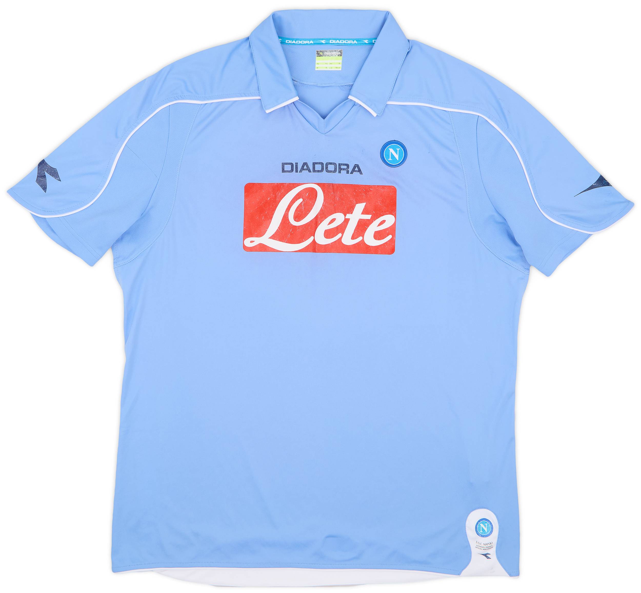 2008-09 Napoli Home Shirt - 5/10 - (XL)