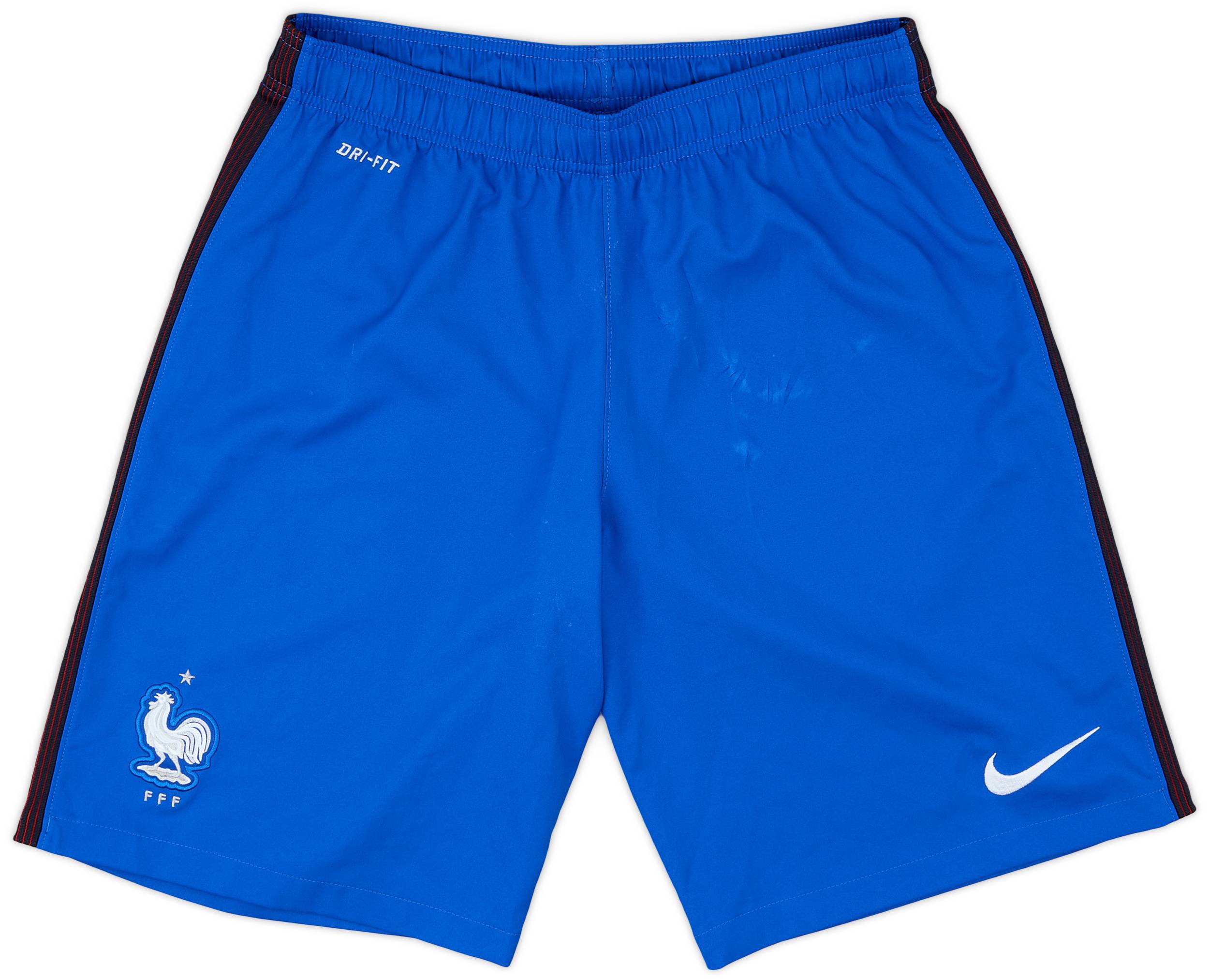 2016-17 France Home Shorts - 7/10 - (M)