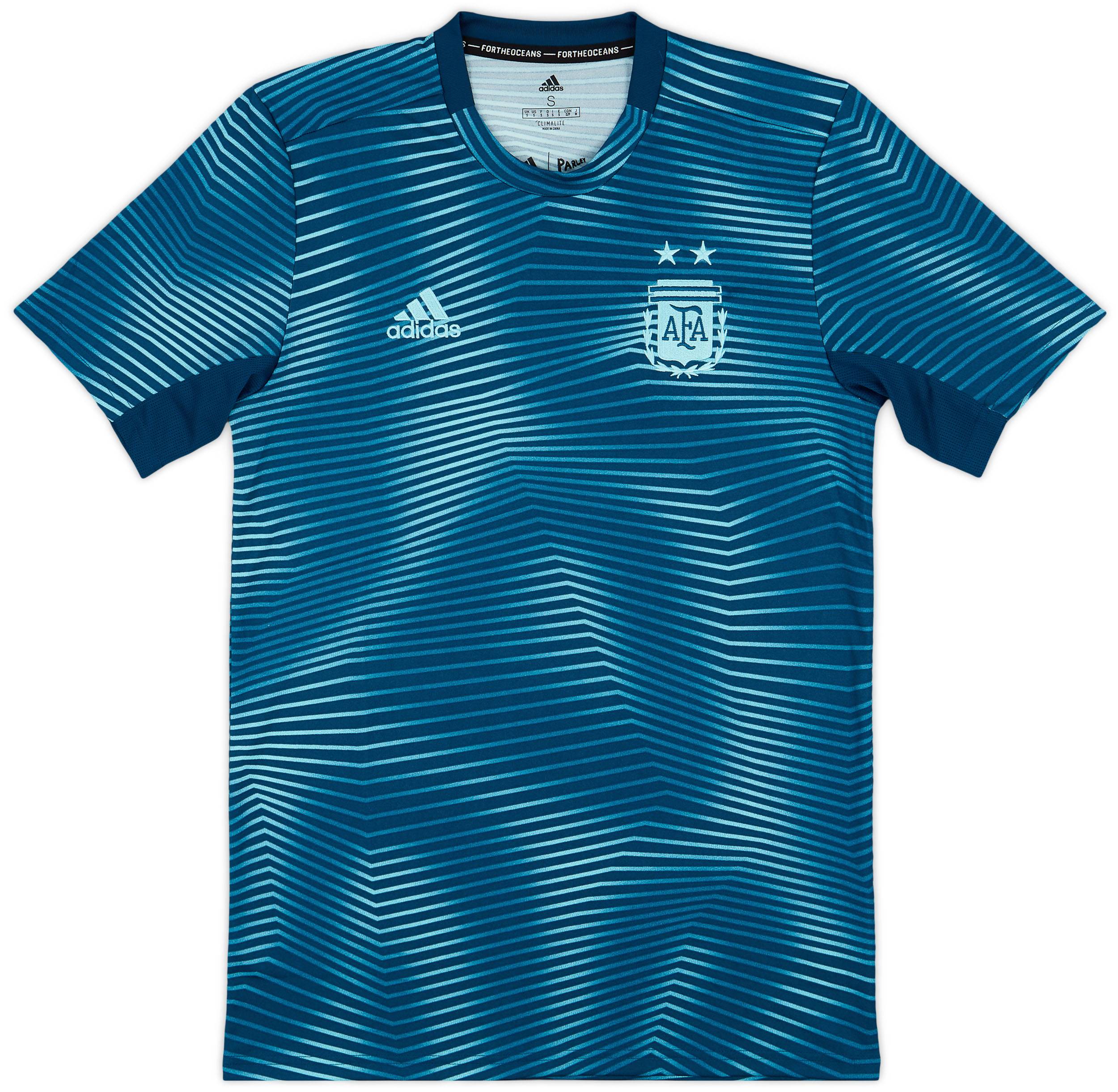 2019-20 Argentina adidas Pre-Match Training Shirt - 10/10 - (S)