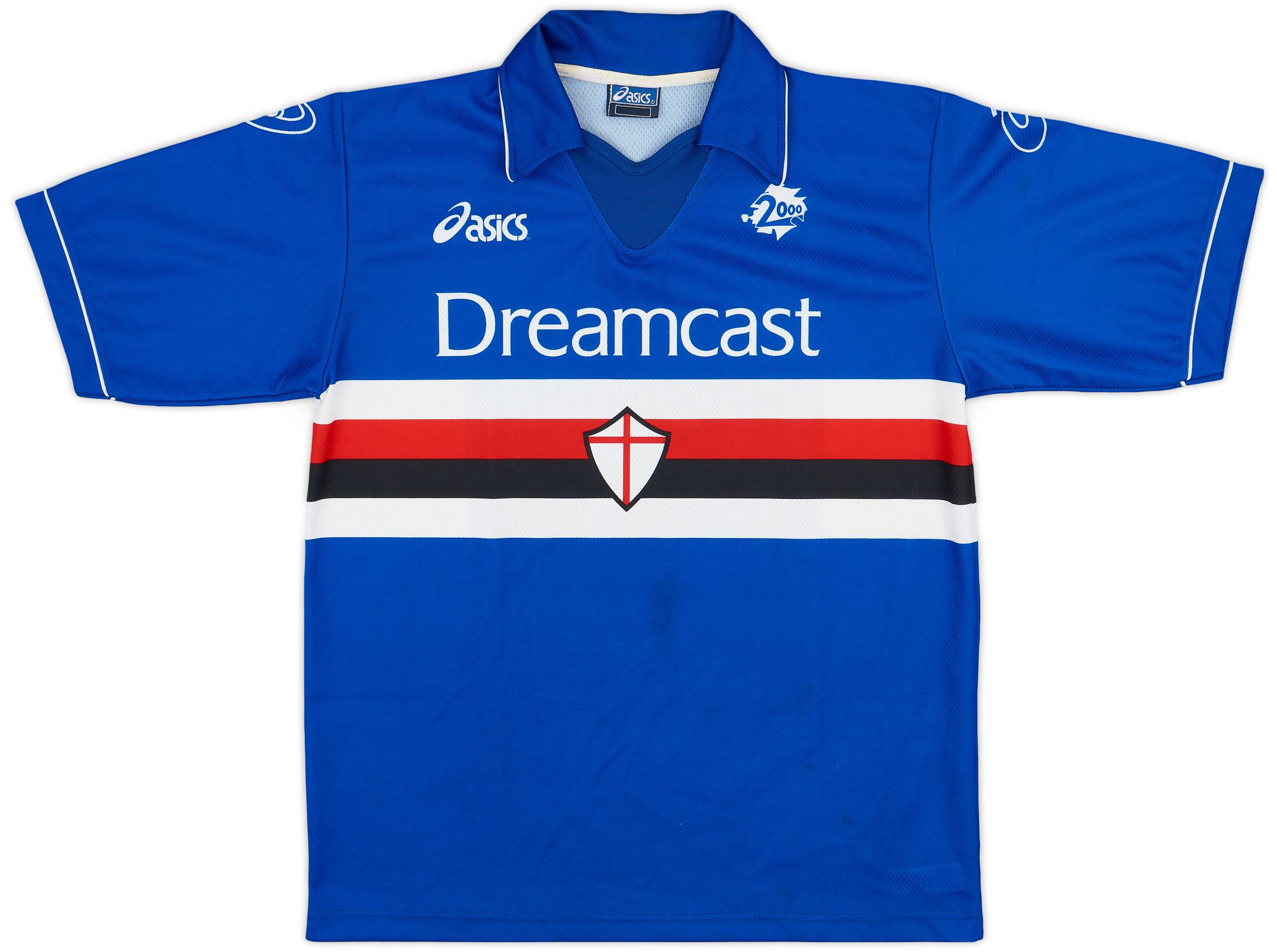1999-00 Sampdoria Home Shirt - 8/10 - (XL.Boys)