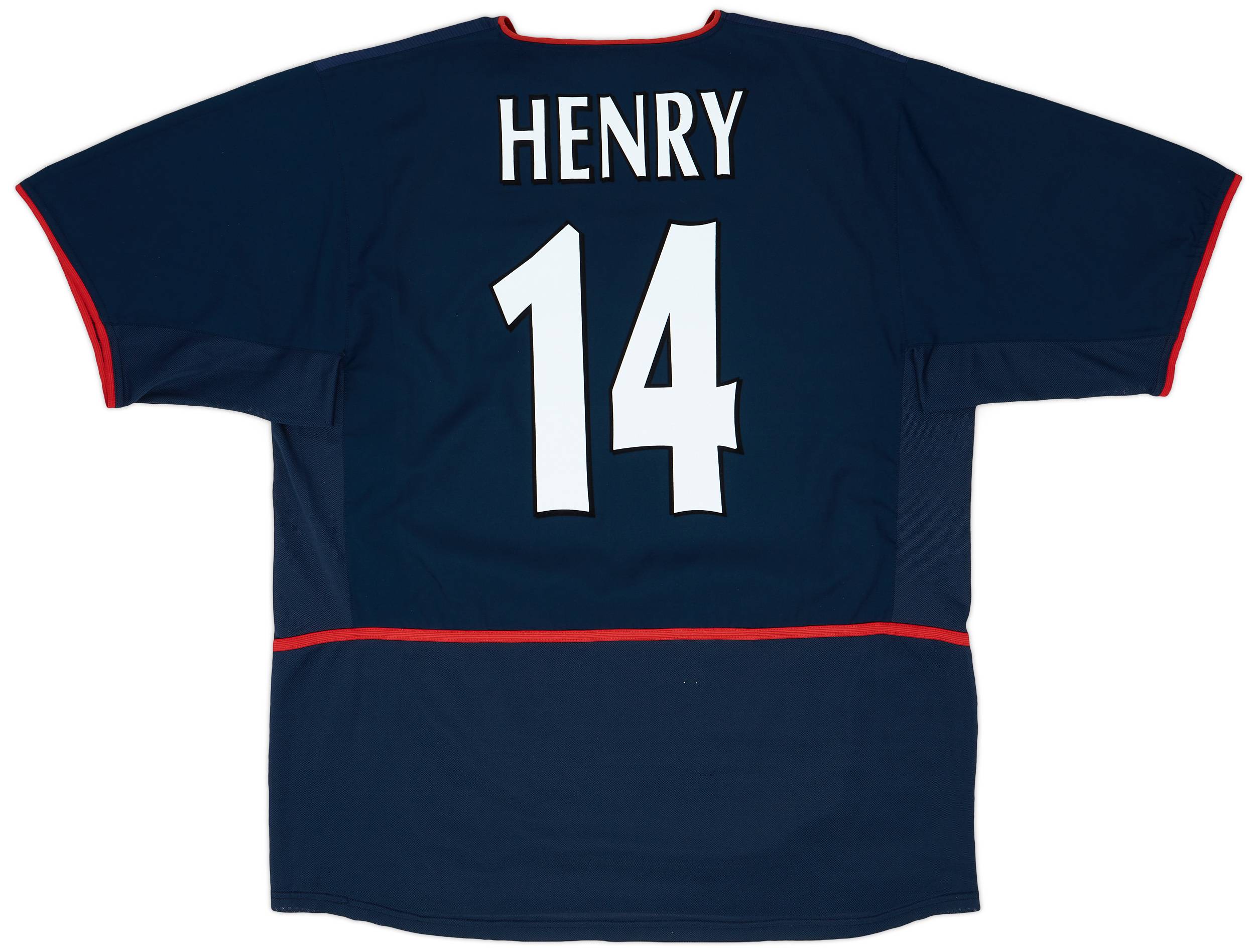 2002-04 Arsenal Away Shirt Henry #14 - 8/10 - (XXL)