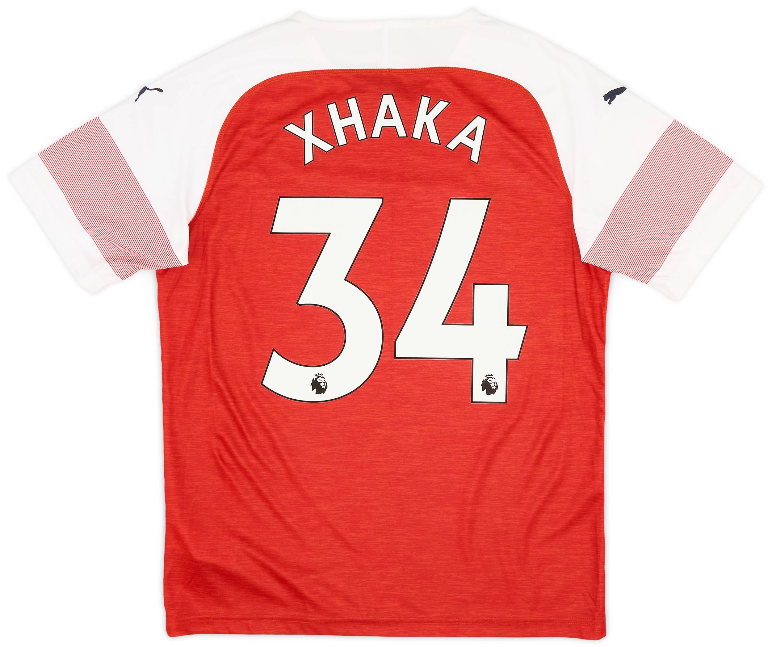 2018-19 Arsenal Home Shirt Xhaka #34 (M)