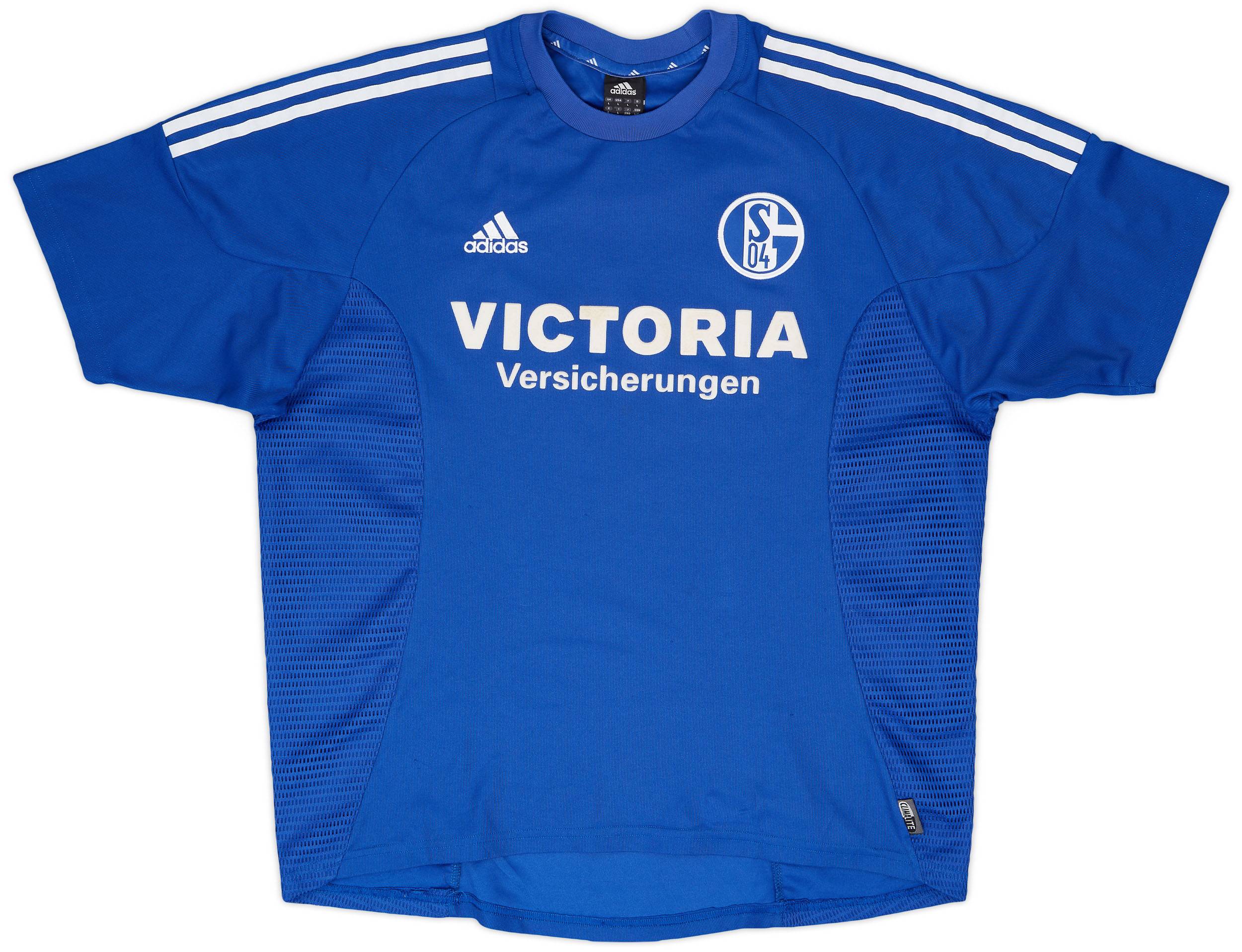 2002-04 Schalke Home Shirt #50 - 4/10 - (L)
