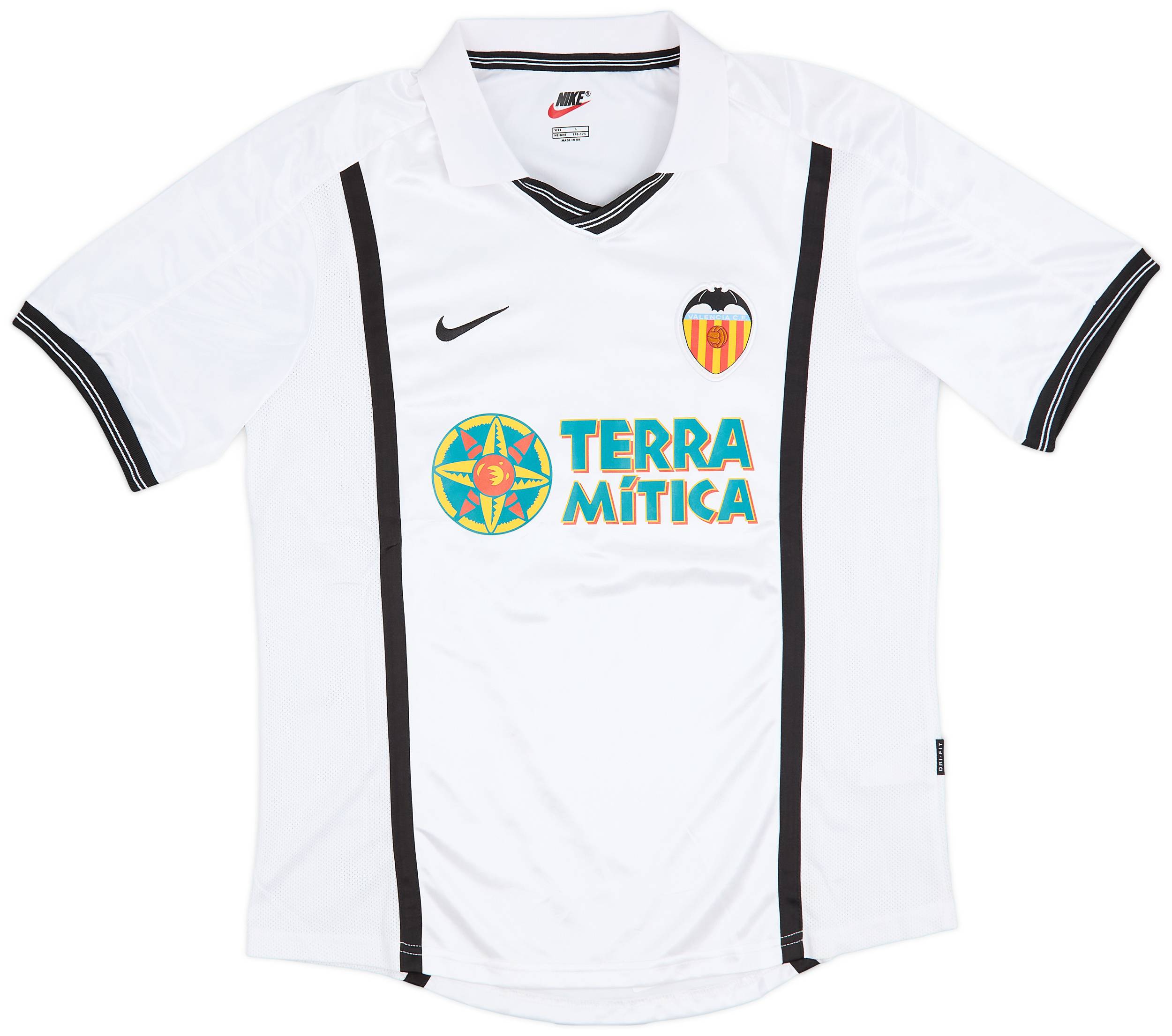 2000-01 Valencia Home Shirt - 9/10 - (L.Boys)