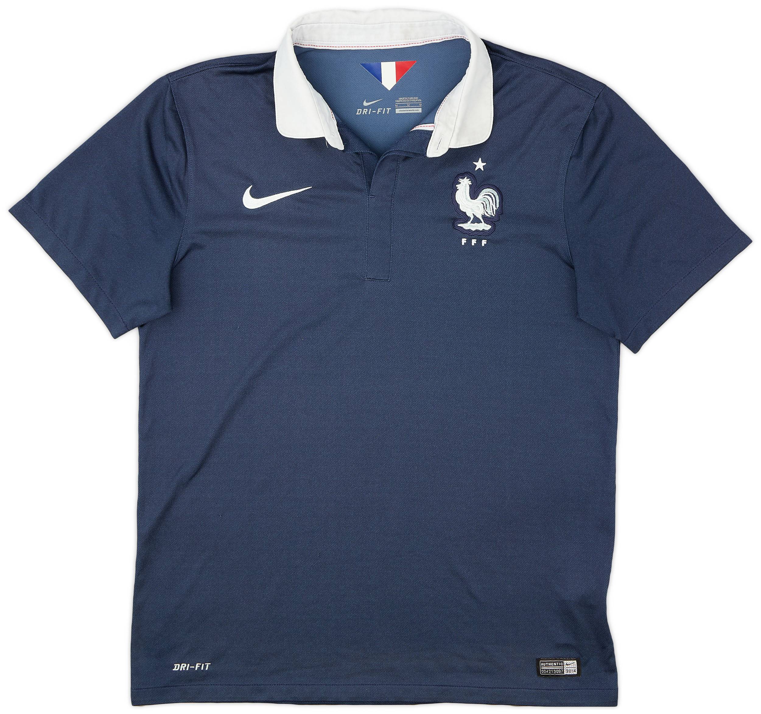 2014-15 France Home Shirt - 7/10 - (M)