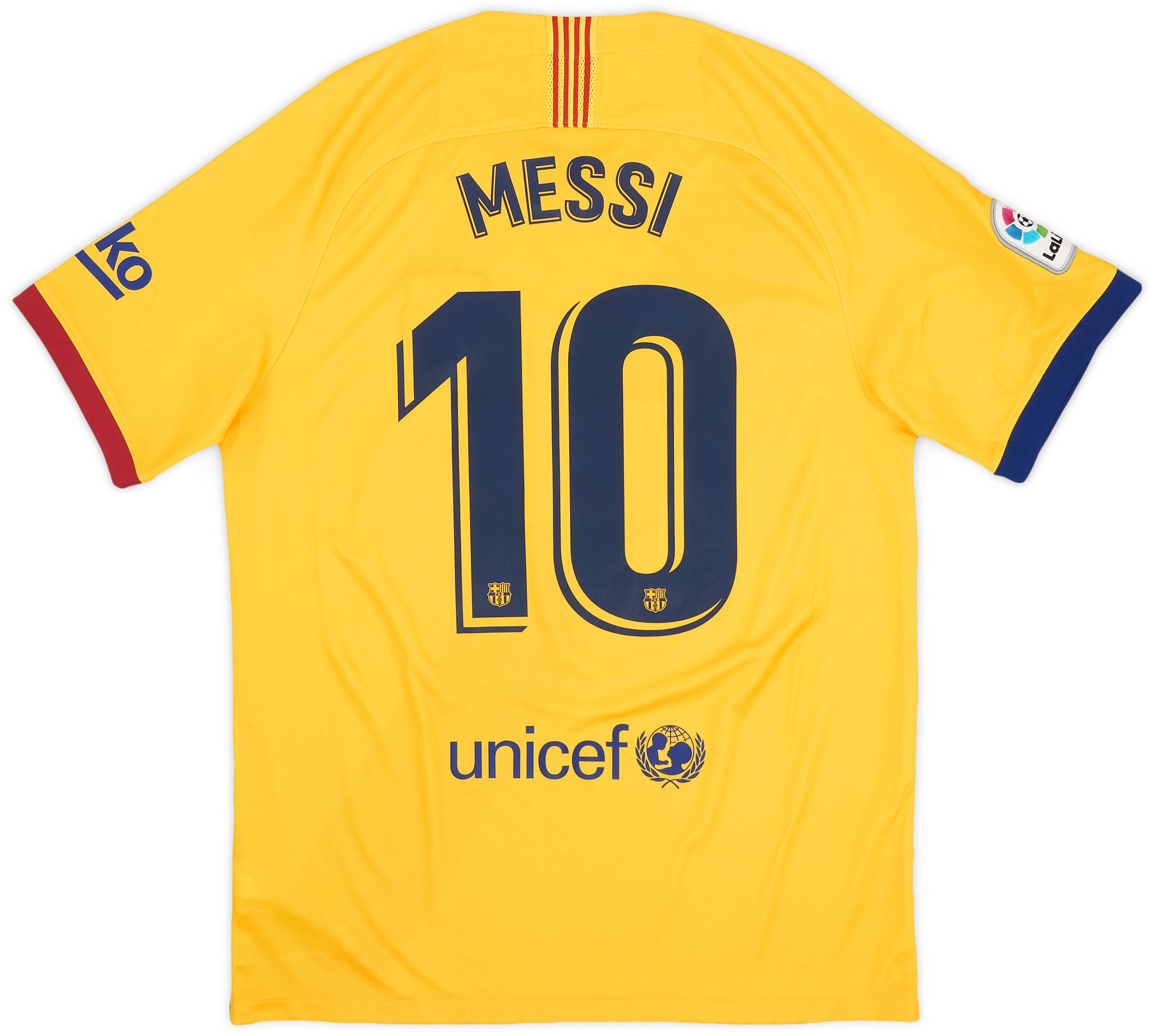 2019-20 Barcelona Away Shirt Messi #10 - 9/10 - (L)