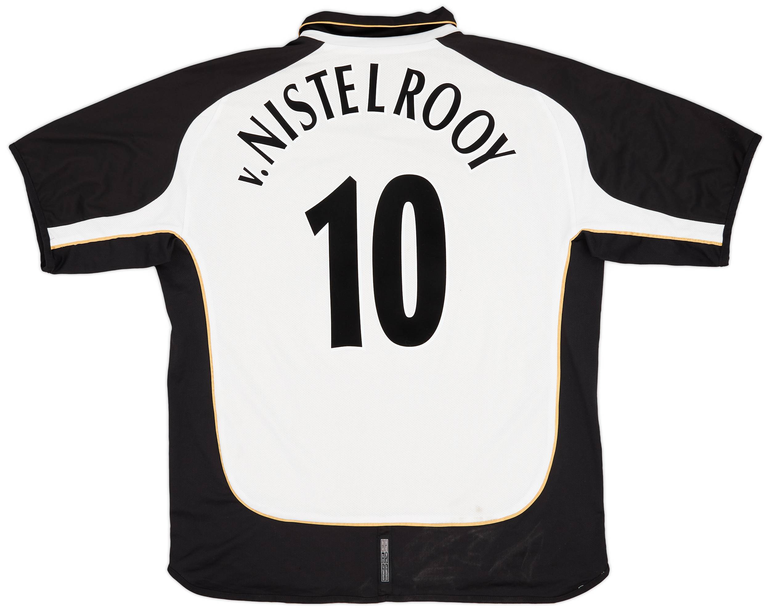 2001-02 Manchester United Centenary Away/Third Shirt V.Nistelrooy #10 - 6/10 - (XXL)