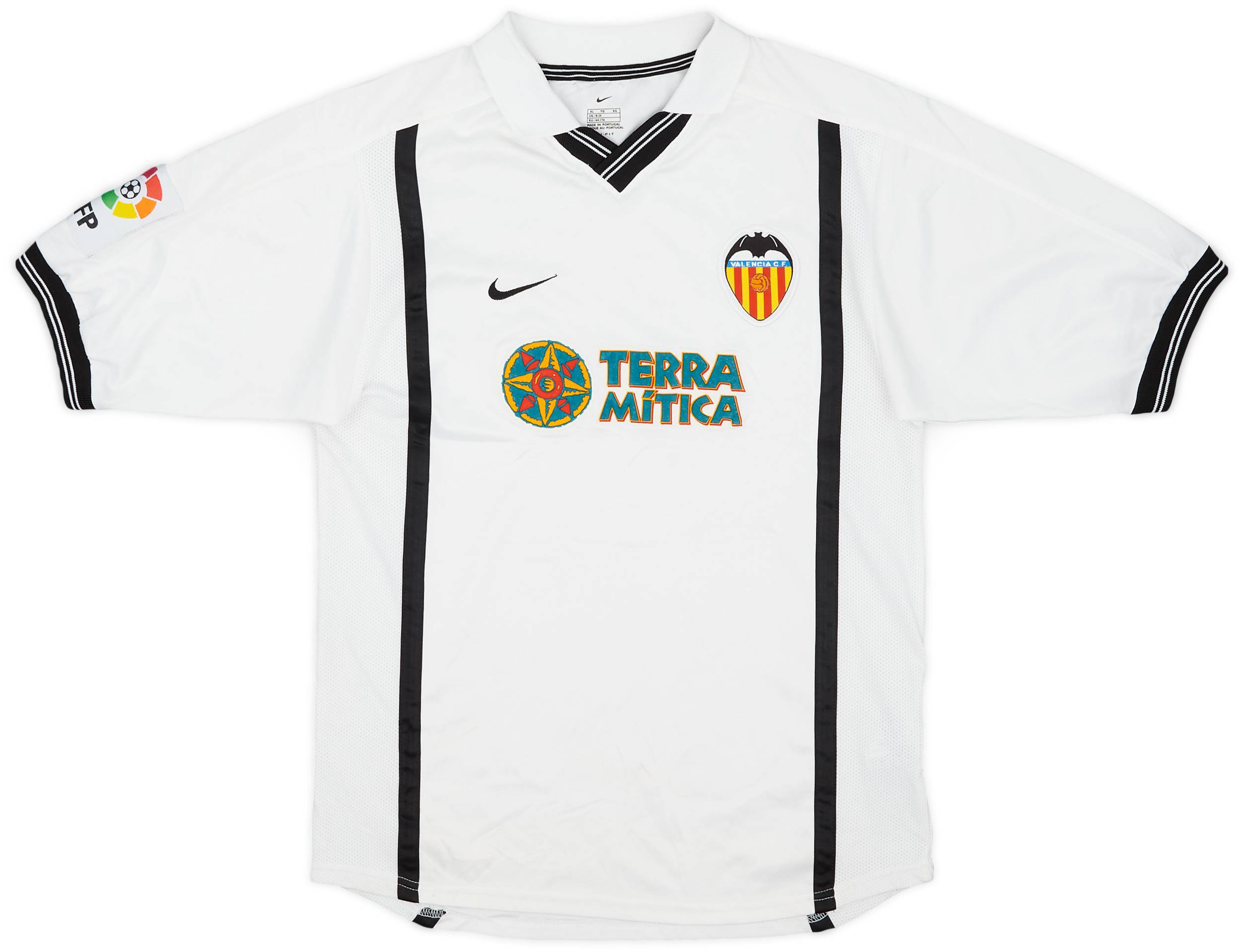 2000-01 Valencia Home Shirt - 8/10 - (XL.Boys)