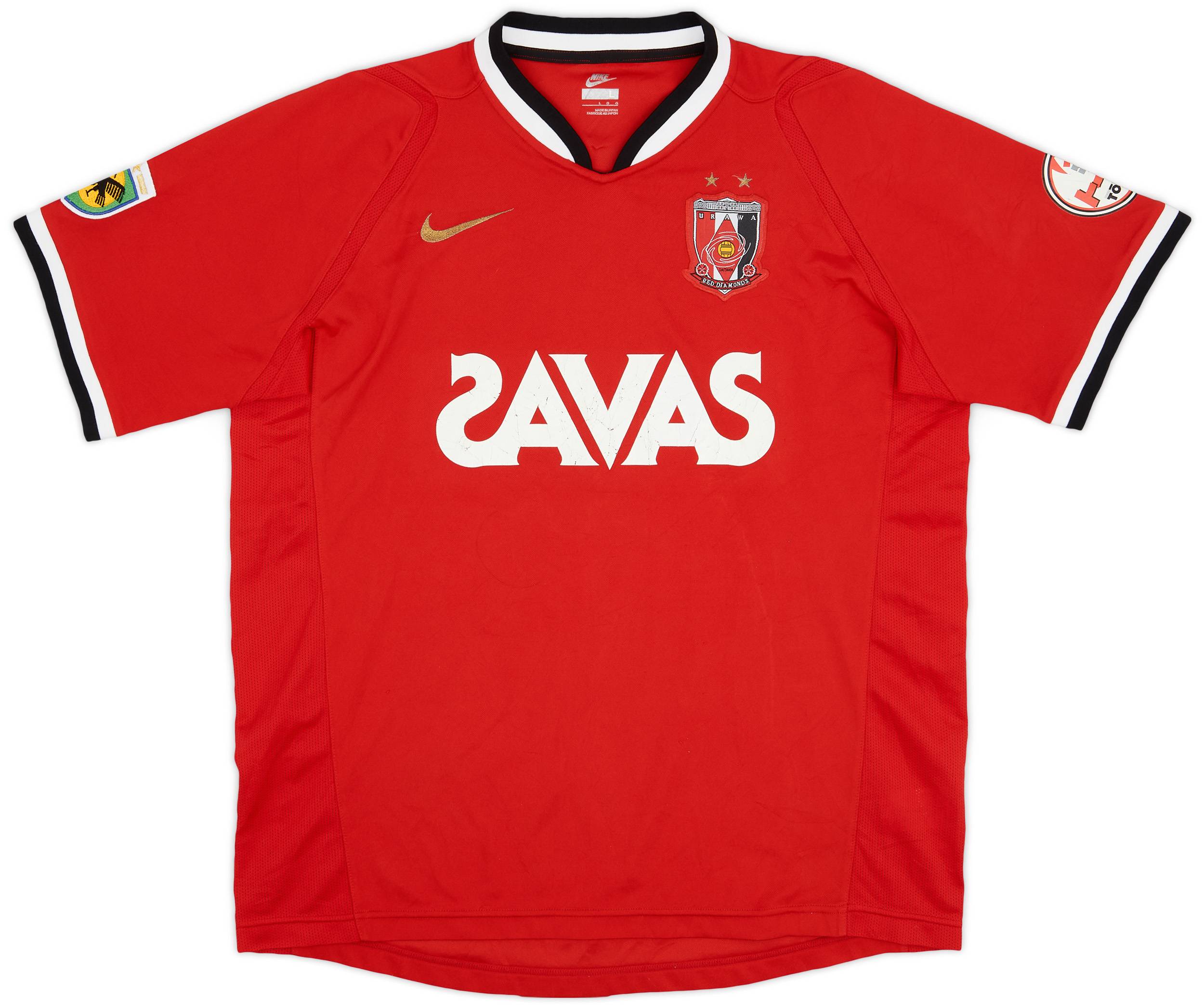 2007 Urawa Red Diamonds Home Shirt - 6/10 - (L)