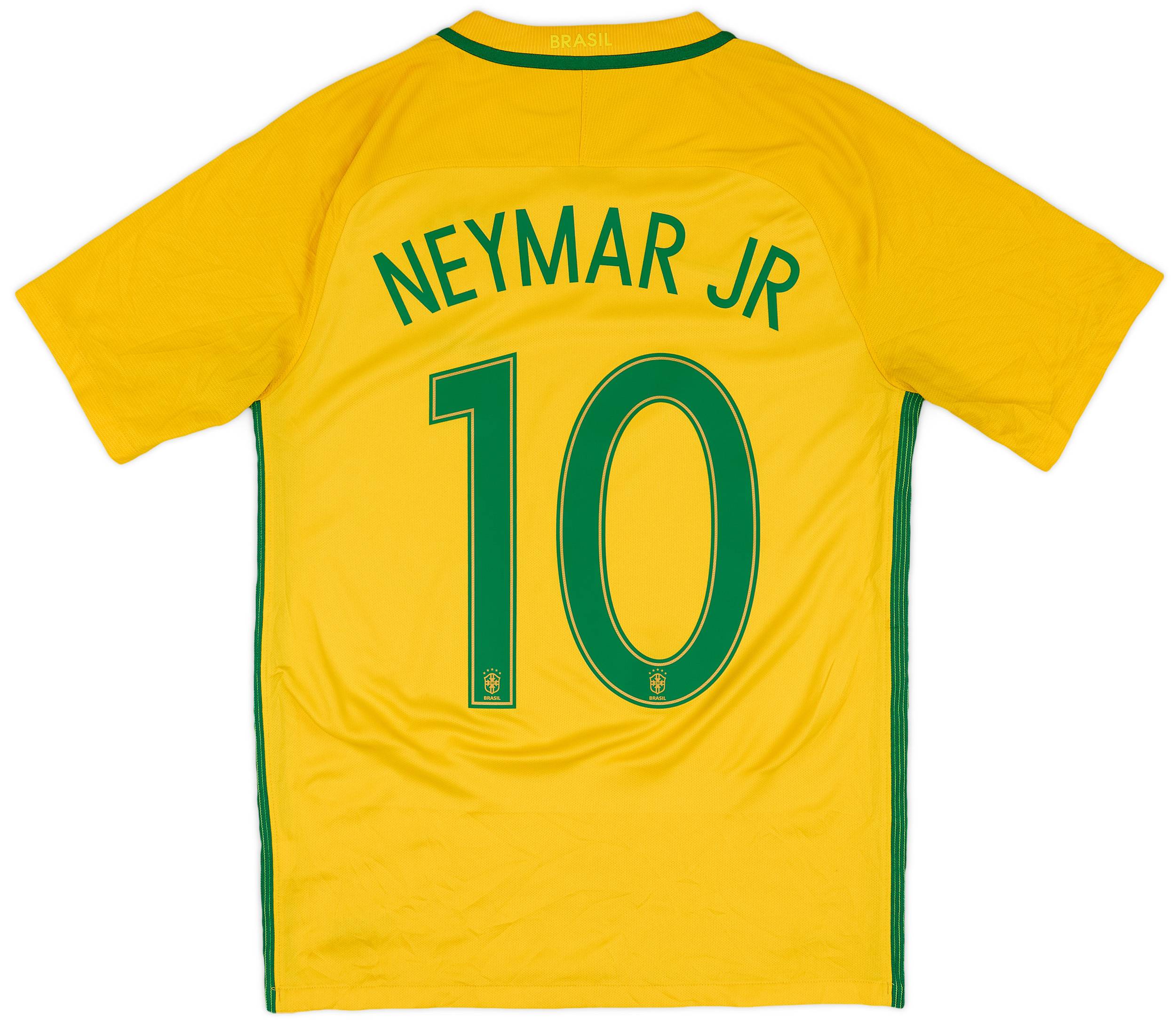 2016 17 Brazil Home Shirt Neymar 10 5 10 S