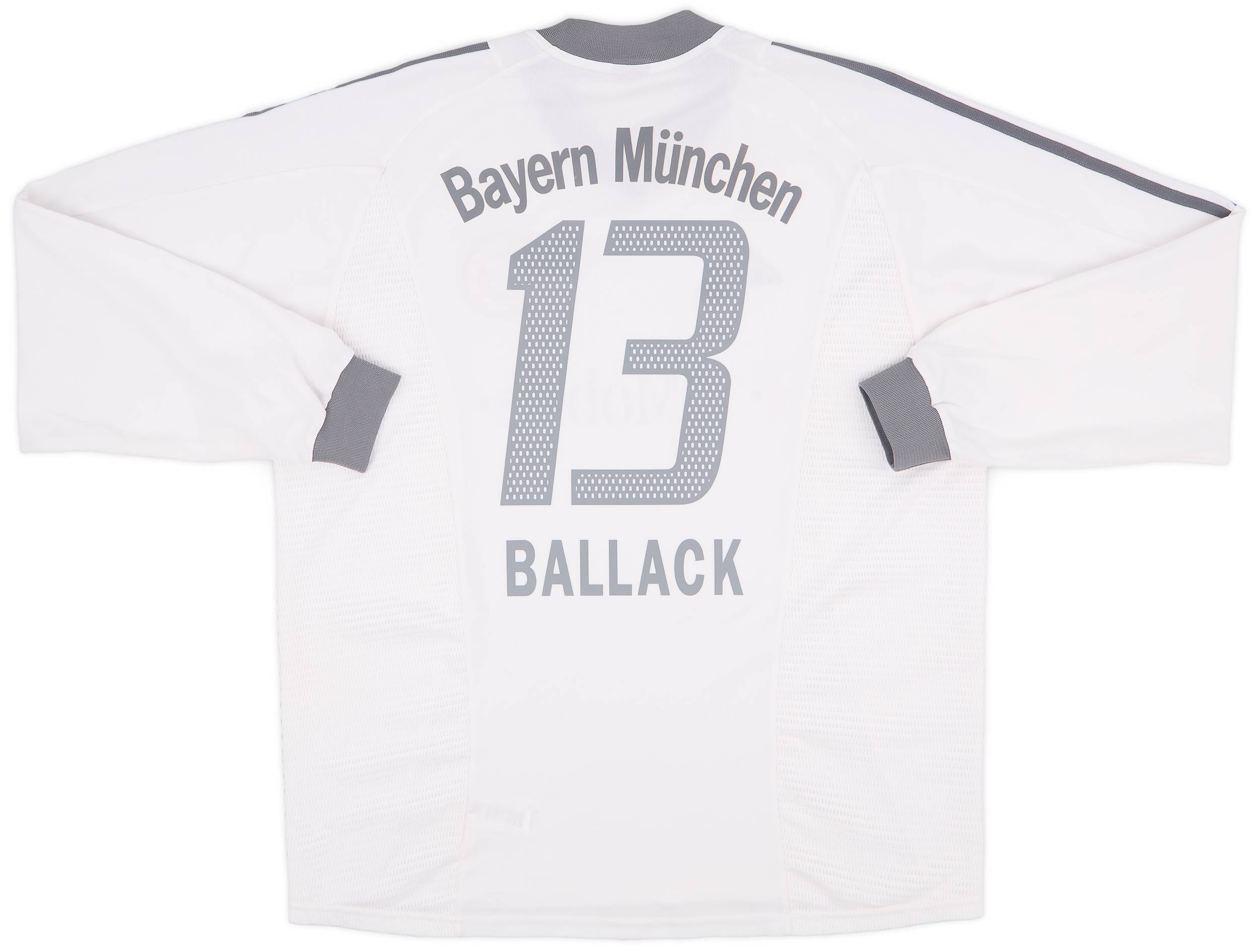 商品画像：2002-03 Bayern Munich Home Shirt Ballack #13 - 4/10 - (XL) 4