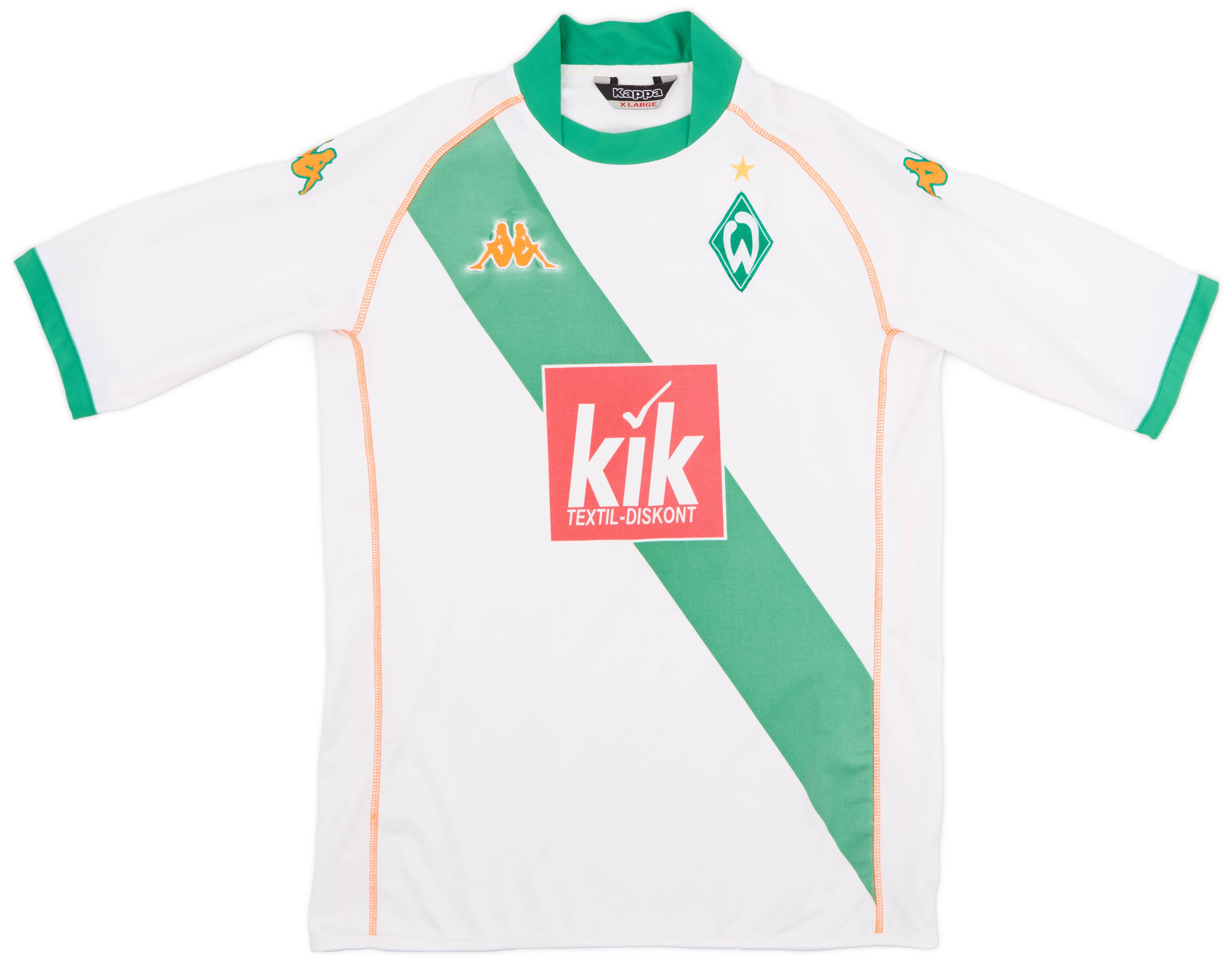 2004-05 Werder Bremen Away Shirt - 6/10 - (XL)