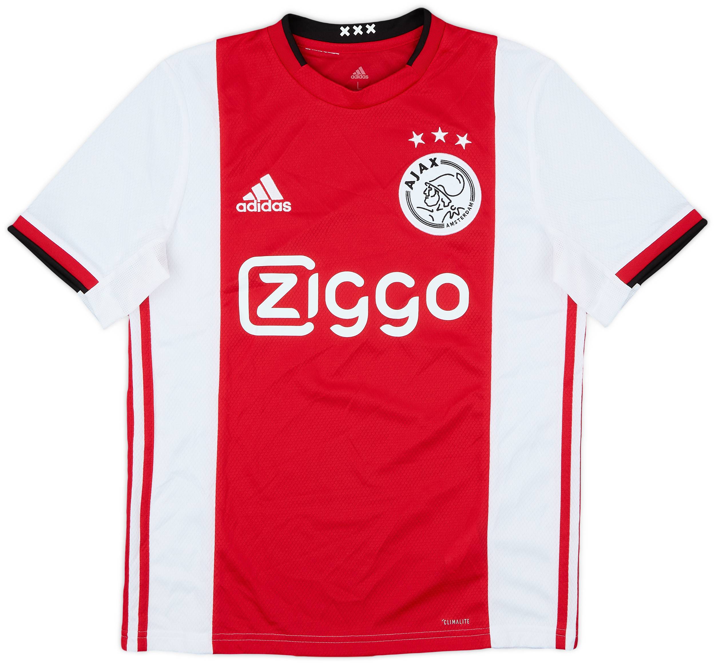 2019-20 Ajax Home Shirt - 10/10 - (L.Boys)