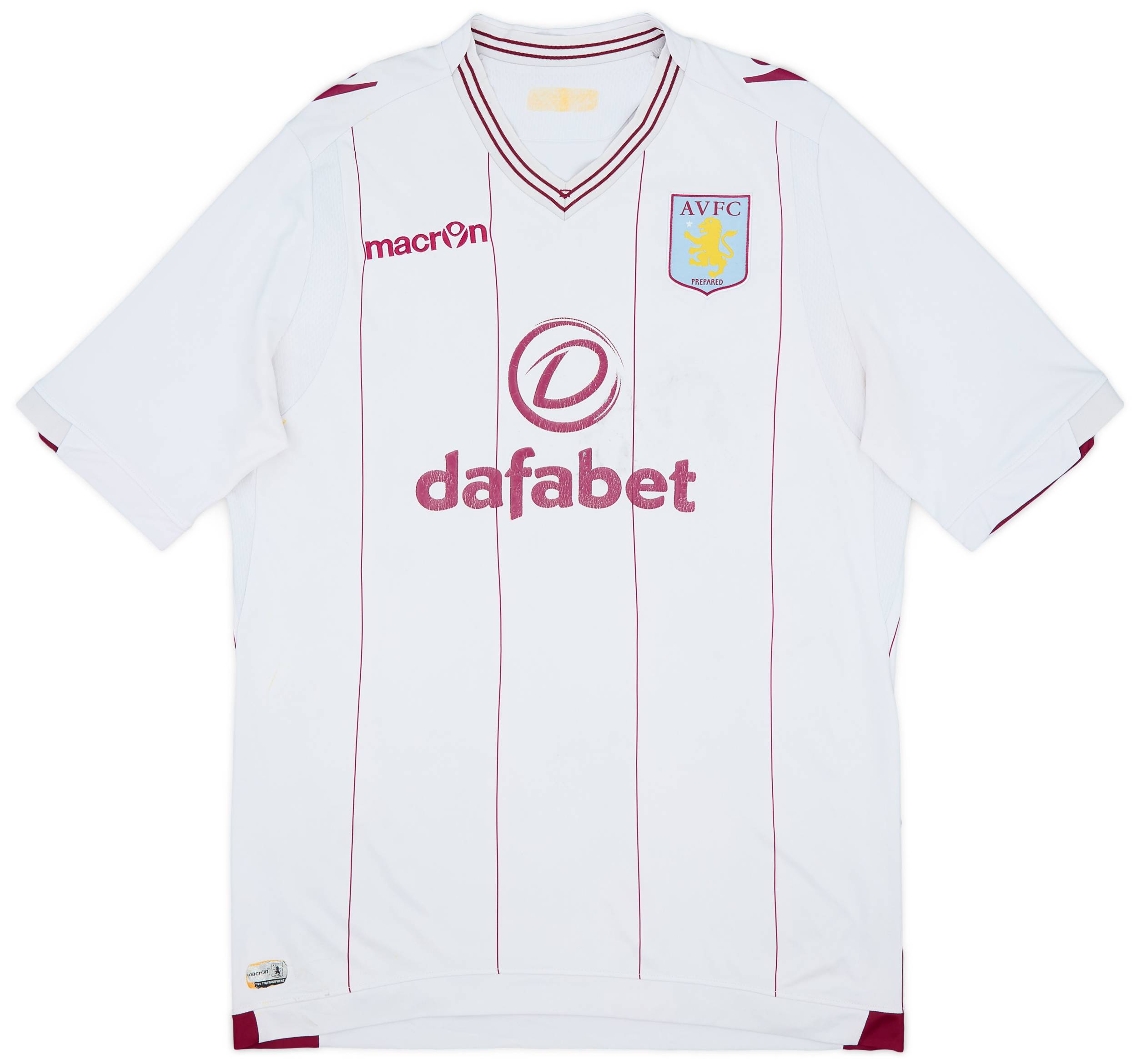 2014-15 Aston Villa Away Shirt - 4/10 - (L)