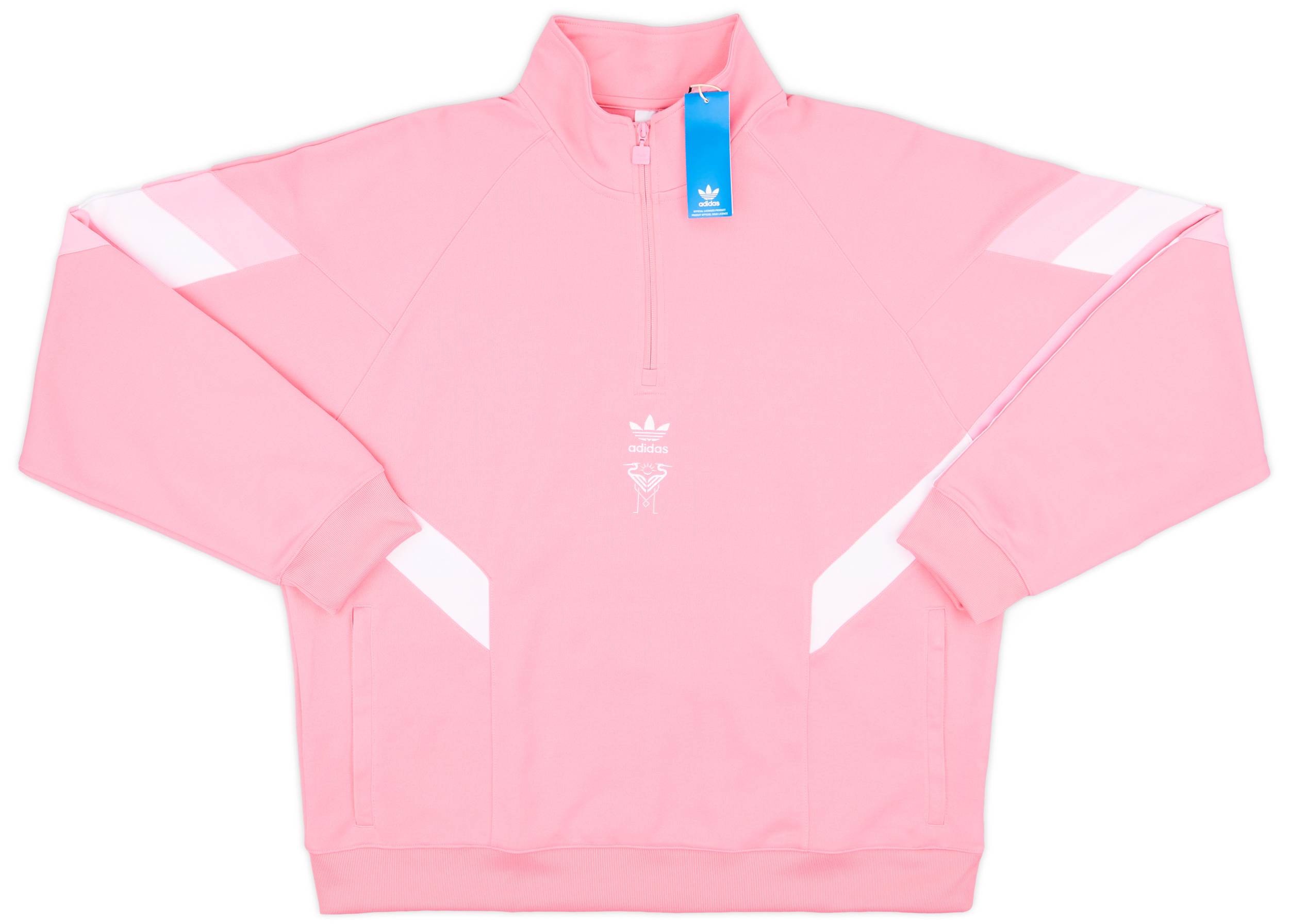 2025 Inter Miami adidas Originals 1/4 Zip Sweat Top