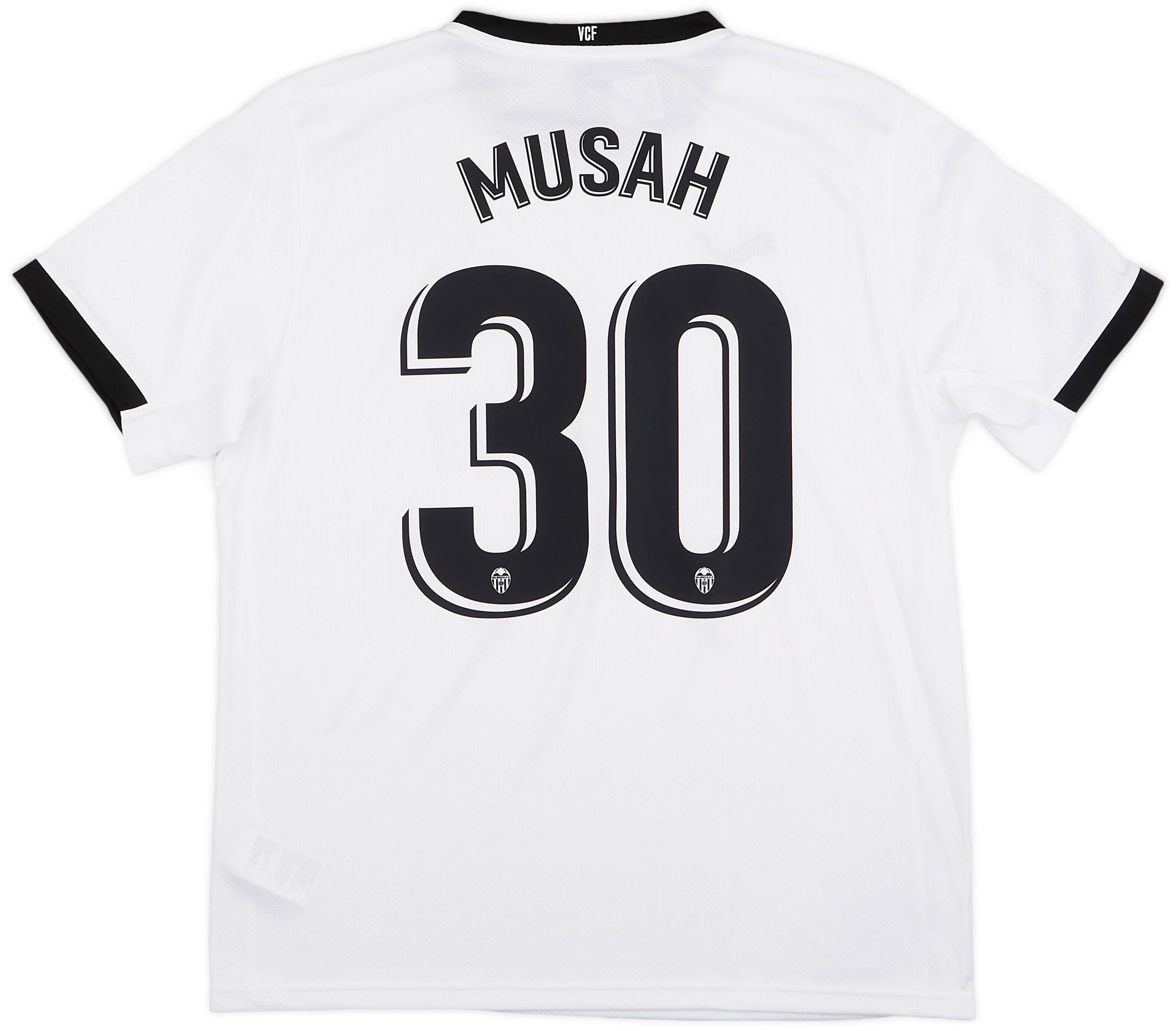2020-21 Valencia Home Shirt Musah #30 (L)