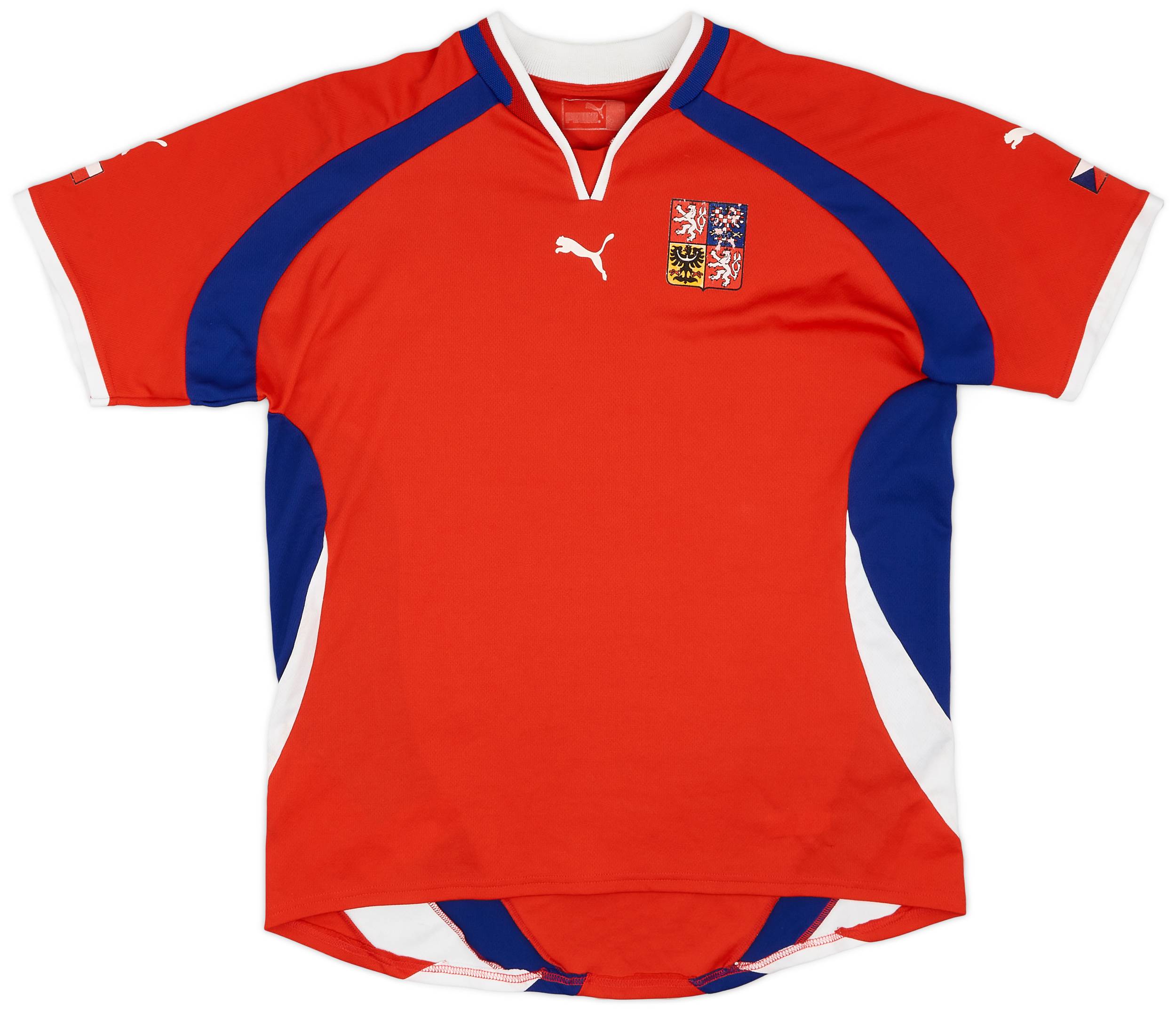 2000-02 Czech Republic Home Shirt - 9/10 - (XL)