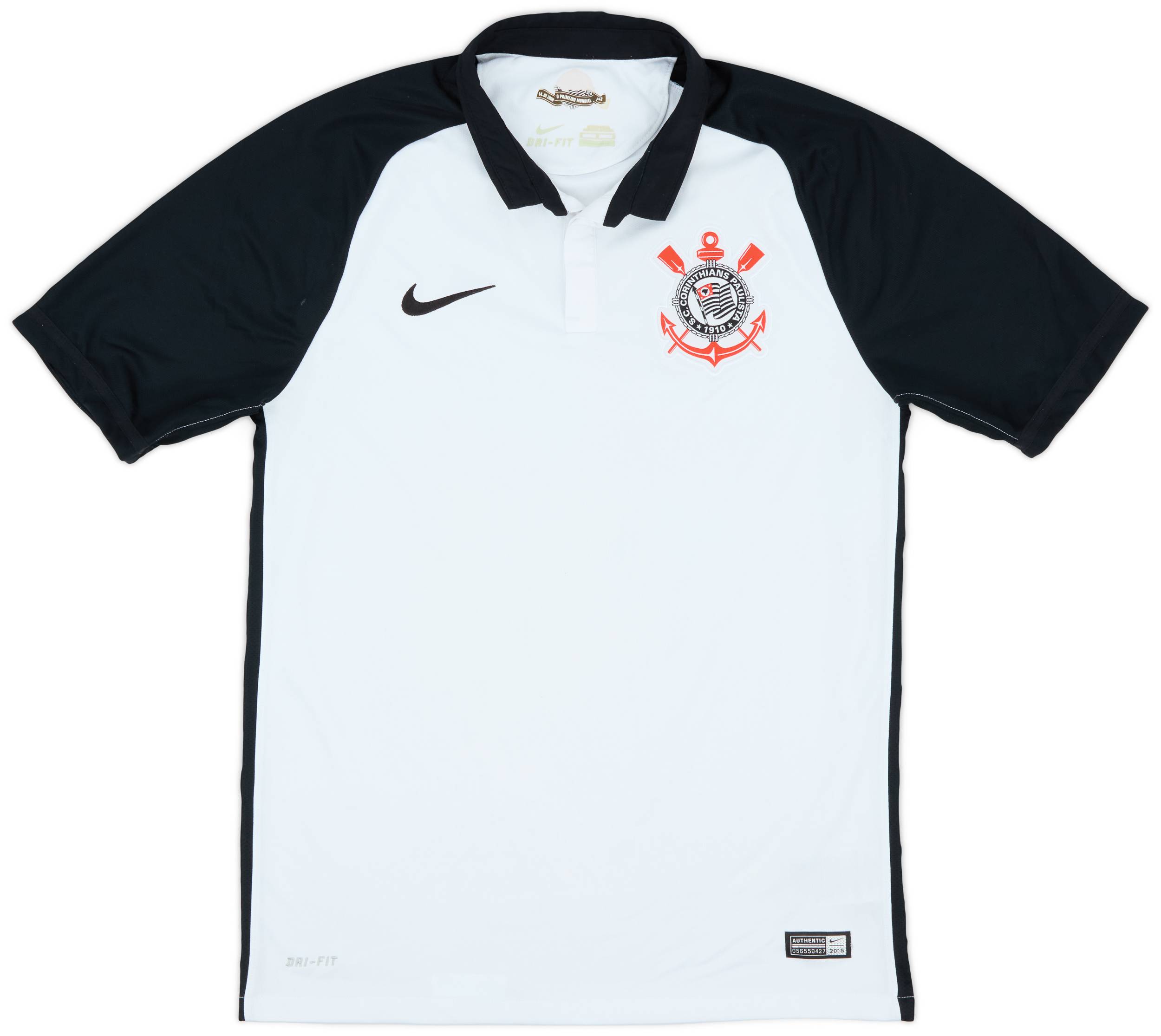 2015 Corinthians Home Shirt - 9/10 - (M)