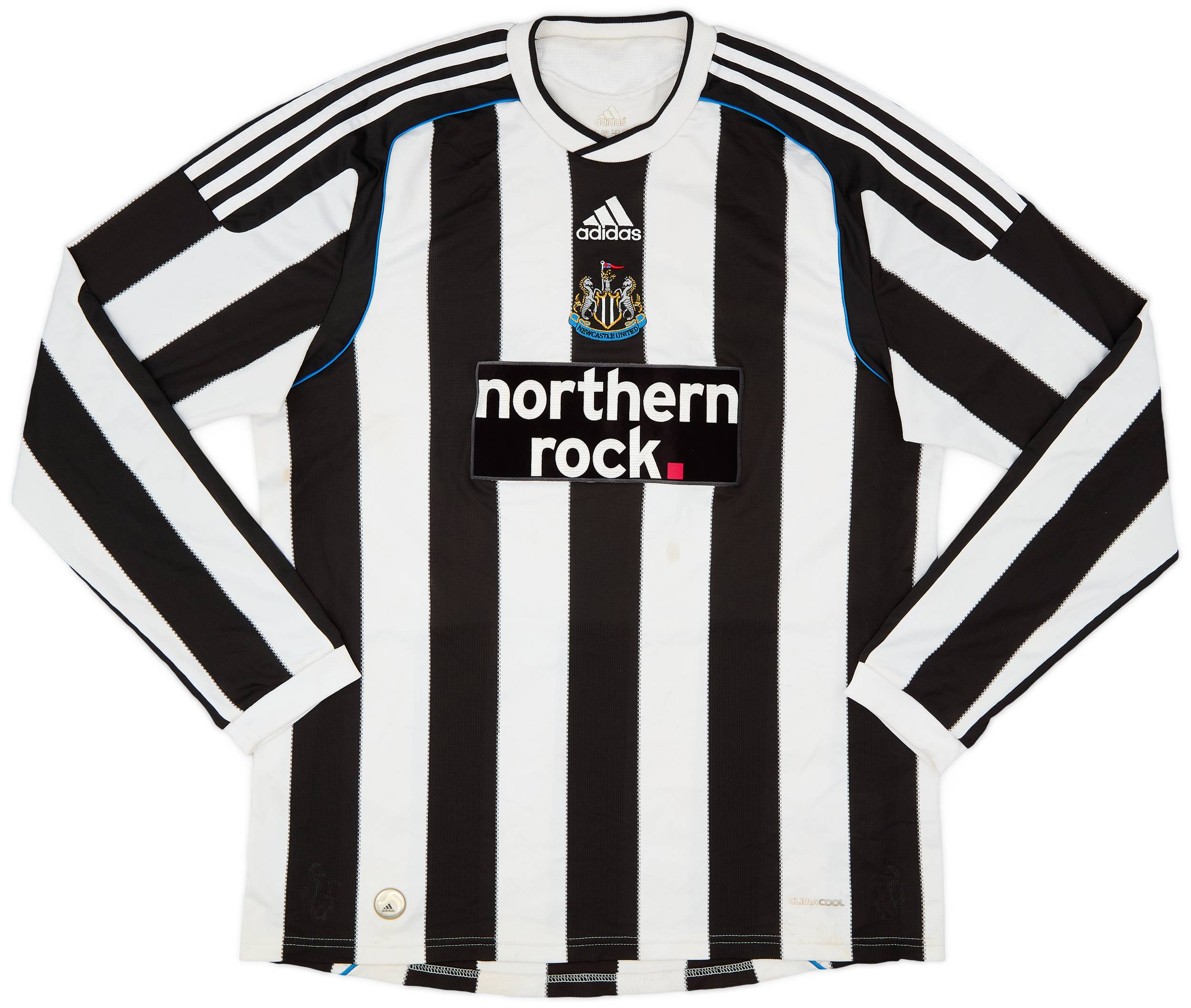 2009-10 Newcastle Home L/S Shirt - 6/10 - (L)