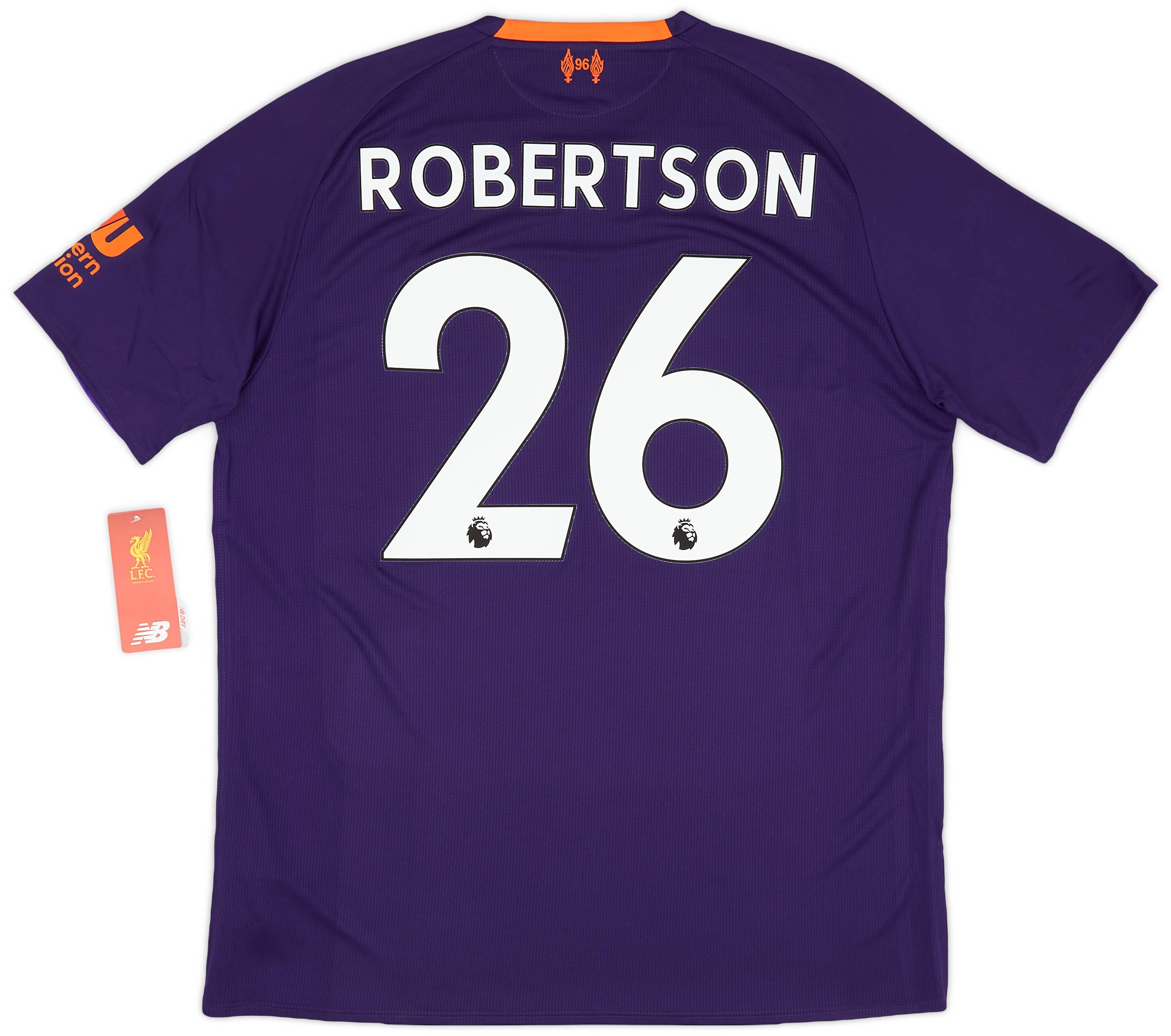 2018-19 Liverpool Away Shirt Robertson #26 (L)