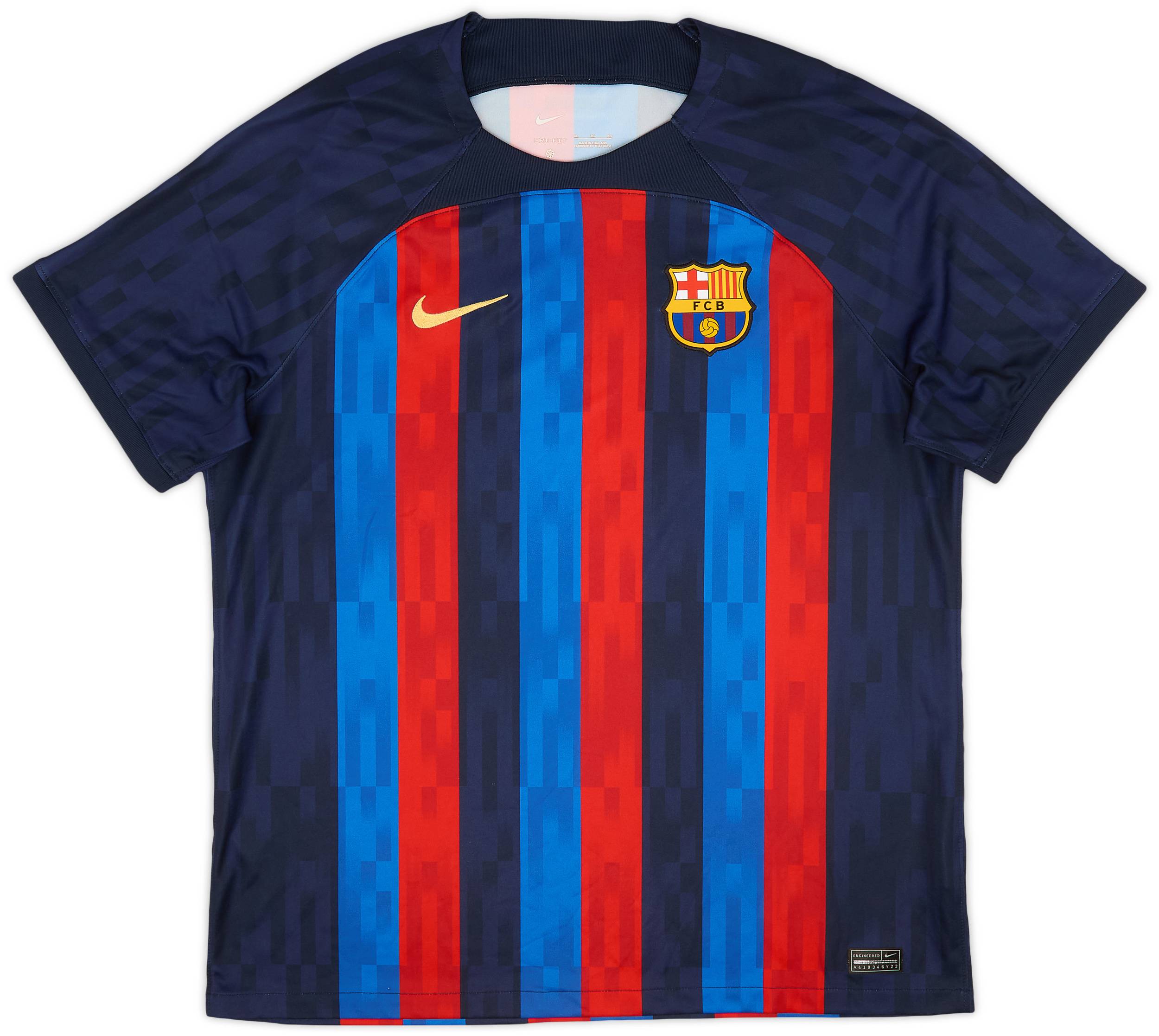 2022-23 Barcelona Home Shirt Lewandowski #9 - 9/10 - (XL)