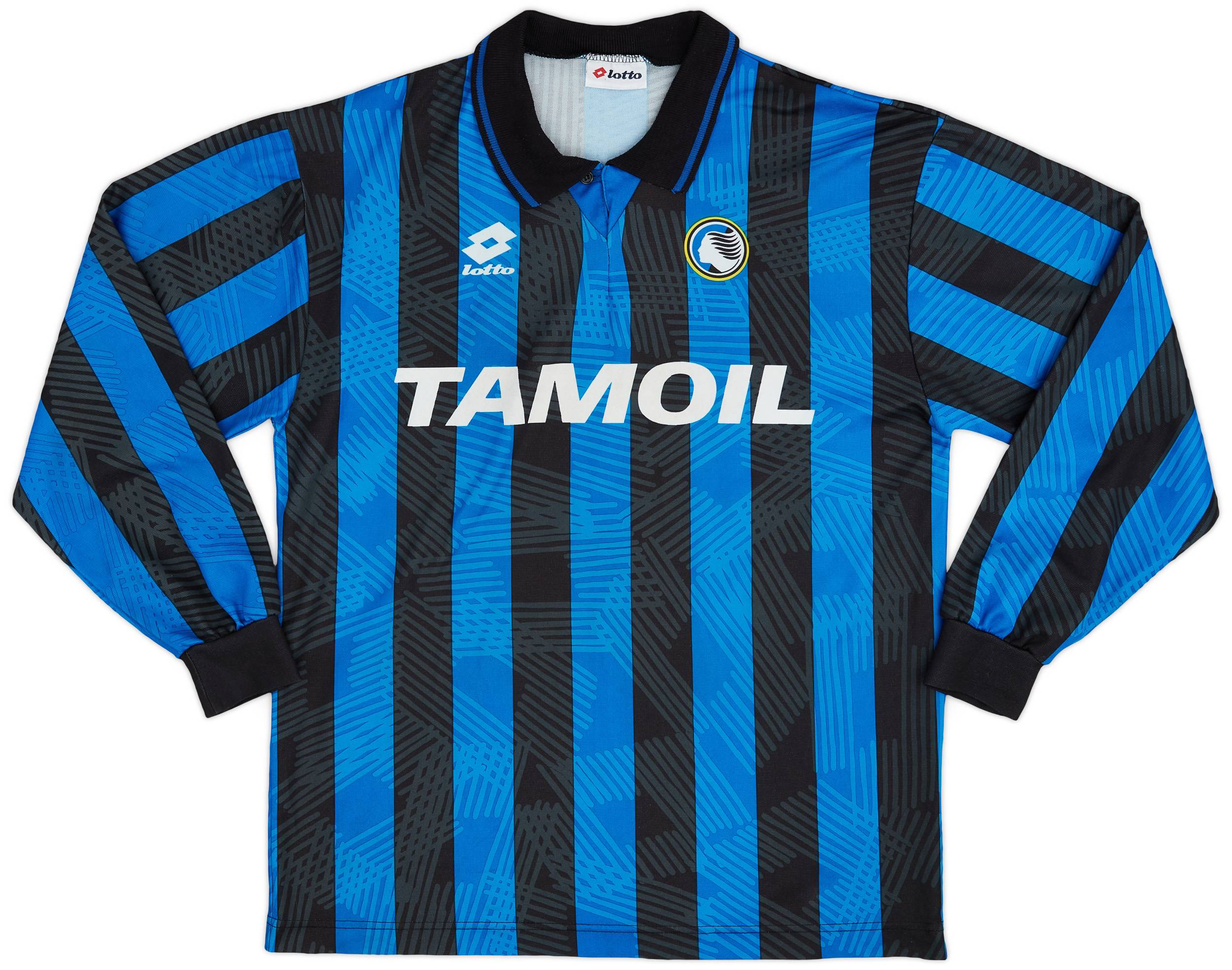 1993-94 Atalanta Home L/S Shirt - 7/10 - (XL)