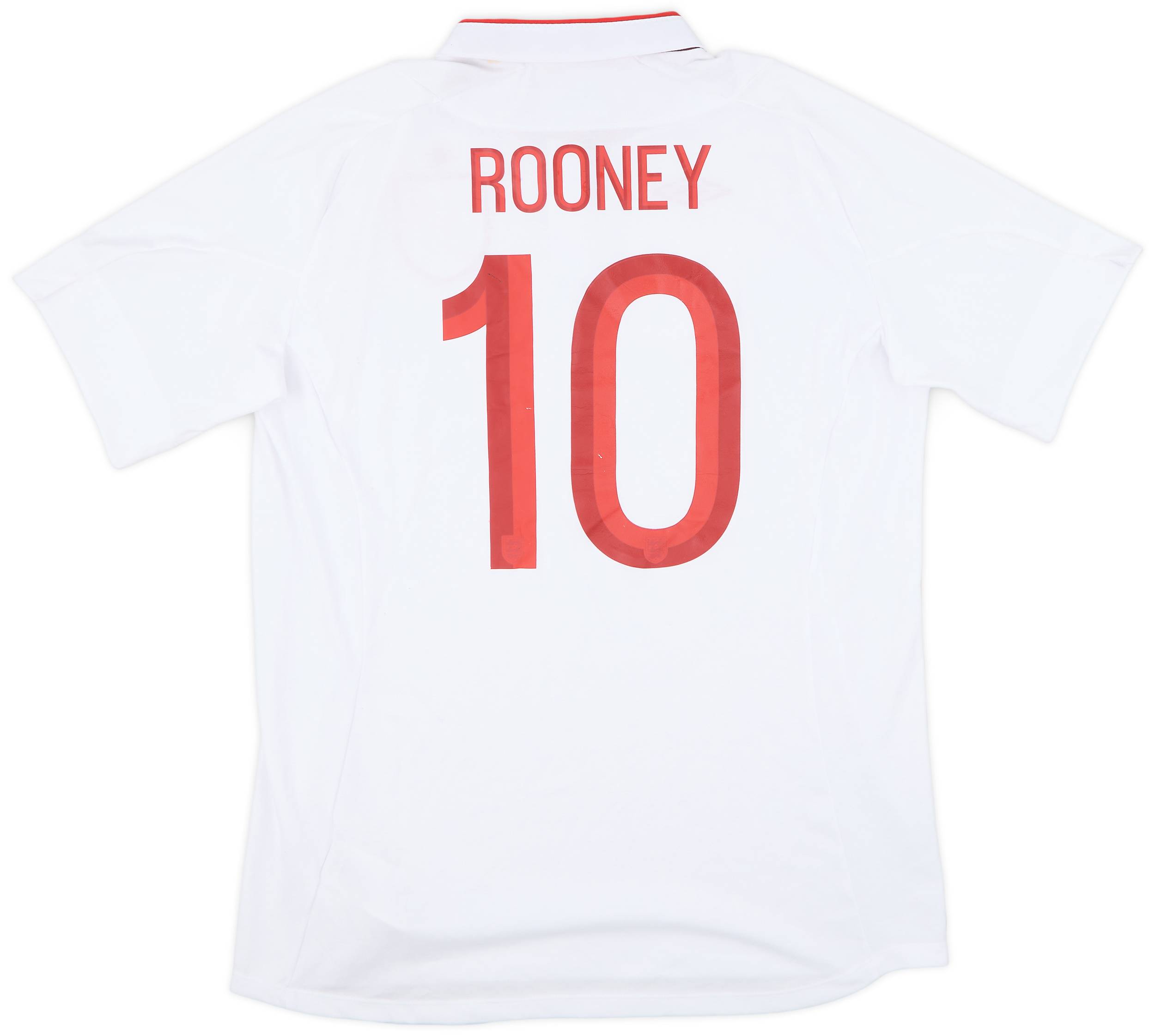 2012-13 England Home Shirt Rooney #10 (L)