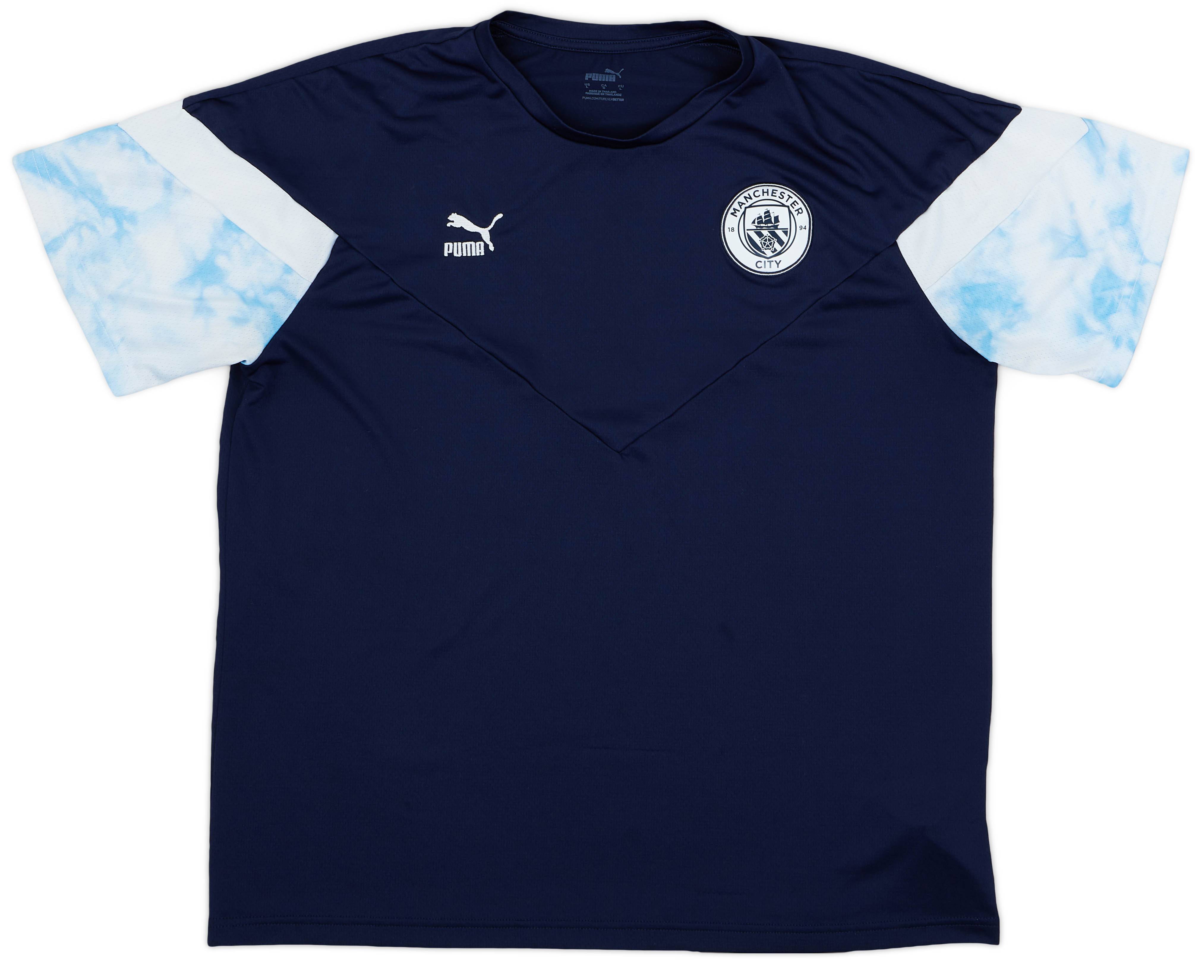 2021-22 Manchester City Puma Training Shirt - 10/10 - (L)