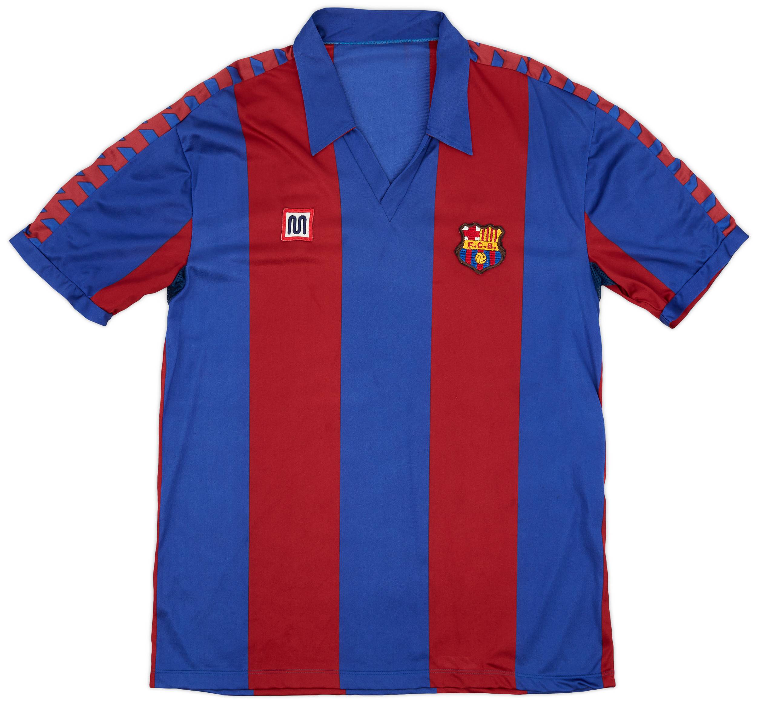 1984-89 Barcelona Home Shirt - 9/10 - (XL)