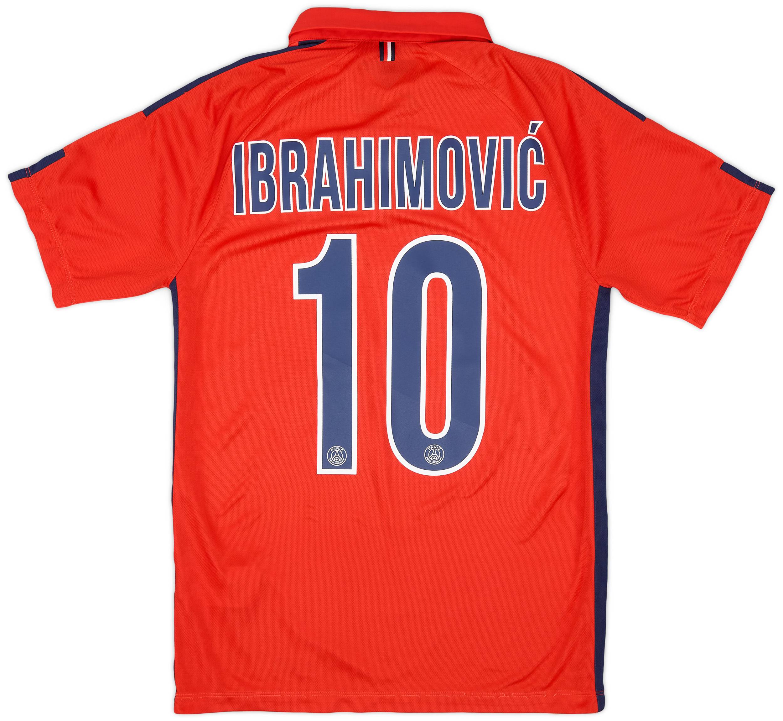 2014-15 Paris Saint-Germain Third Shirt Ibrahimovic #10 - 8/10 - (S)