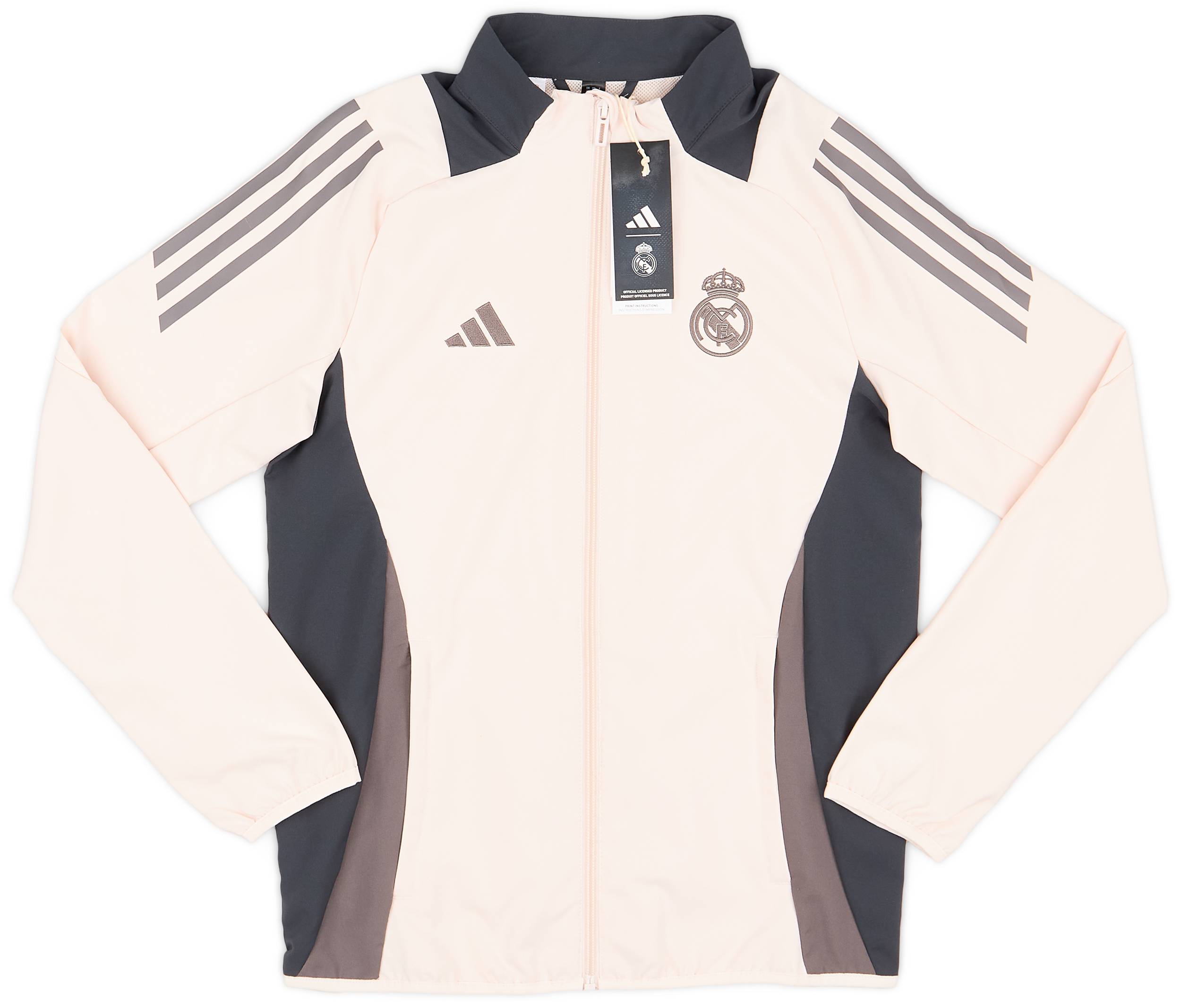 2024 25 Real Madrid adidas European Pre Match Jacket KIDS