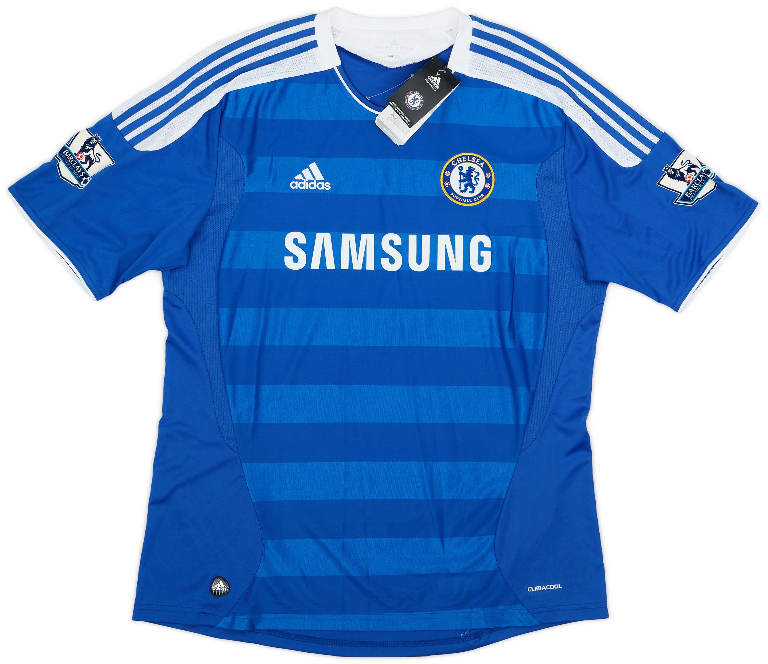 チェルシー ダビド・ルイス Mサイズ 2011-12 Chelsea Home Shirt David Luiz #4 (XL)