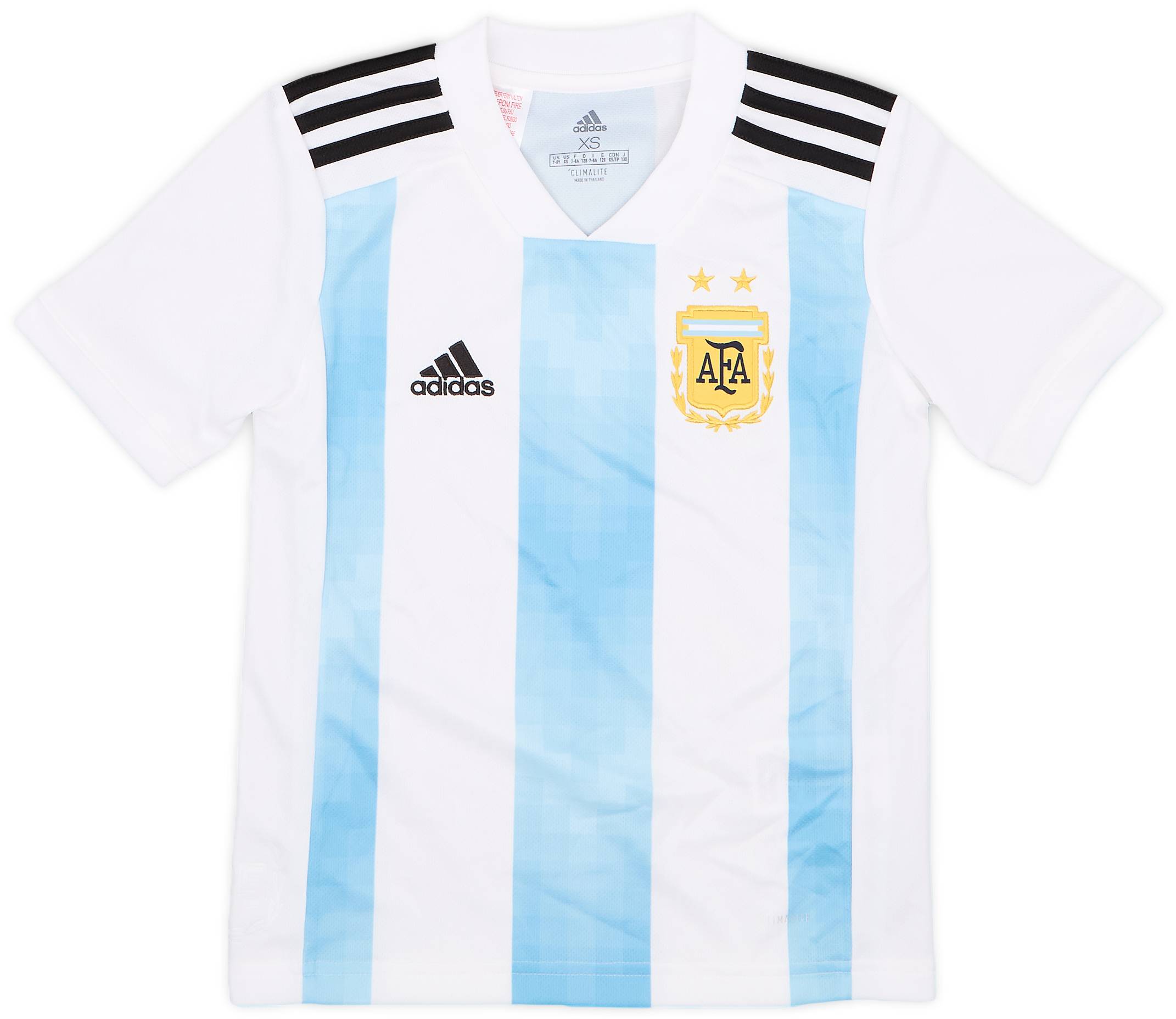 2018-19 Argentina Home Shirt - 10/10 - (S.Boys)