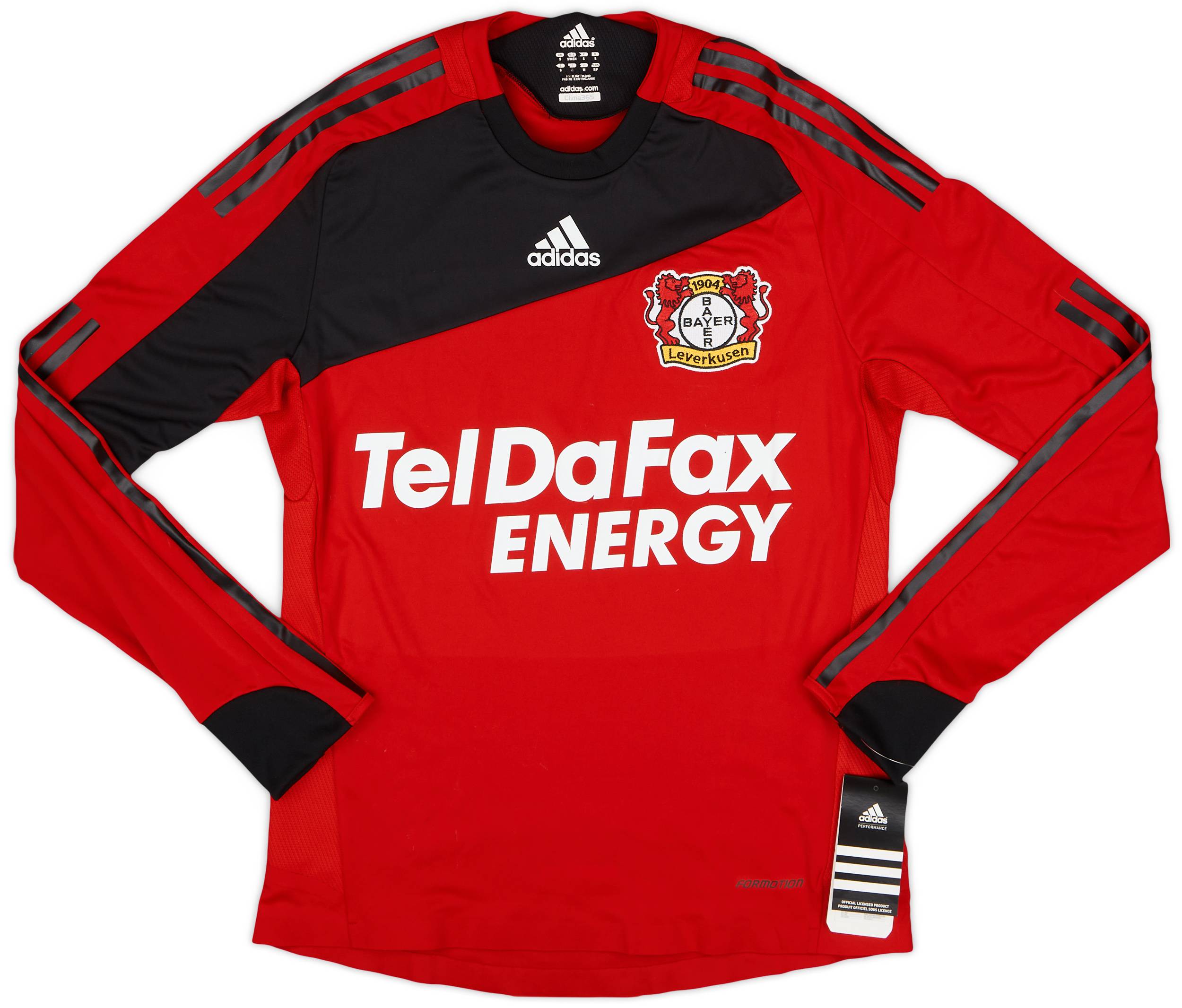 2008-10 Bayer Leverkusen Player Issue Home L/S Shirt (S)