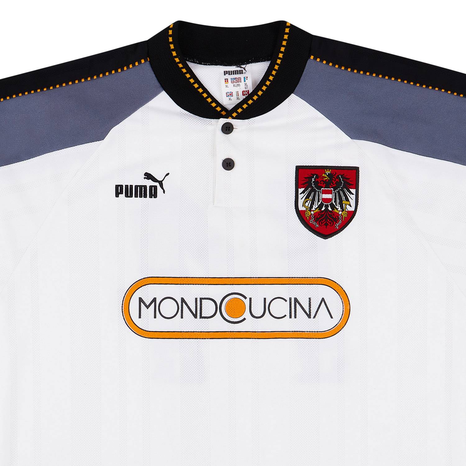 1997-98 Austria Match Issue Home Shirt #14