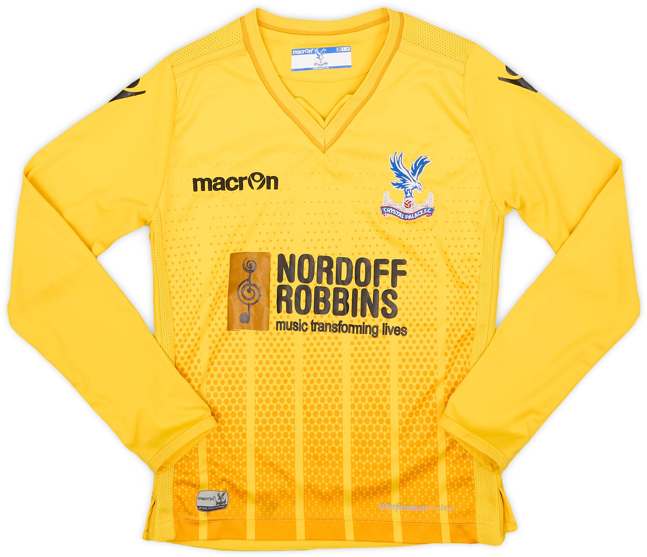 2015-16 Crystal Palace GK Shirt - 9/10 - (S.Boys)