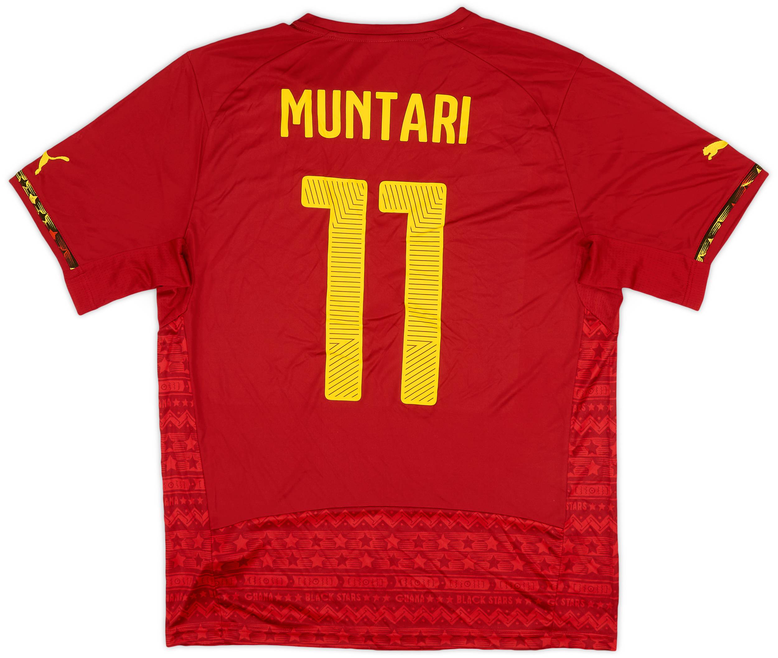 2014-15 Ghana Away Shirt Muntari #11 (L)