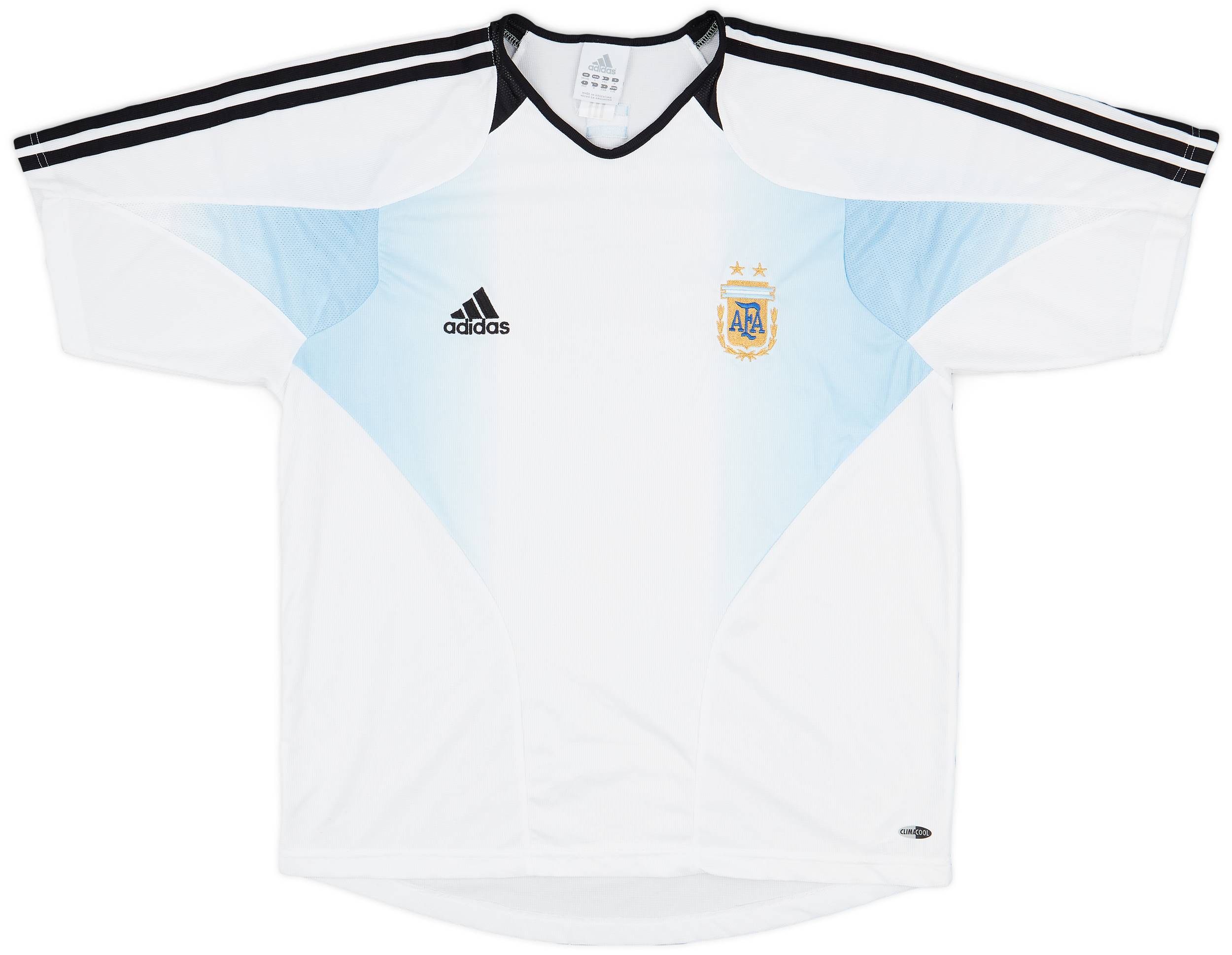 2004-06 Argentina adidas Training Shirt - 8/10 - (XL)