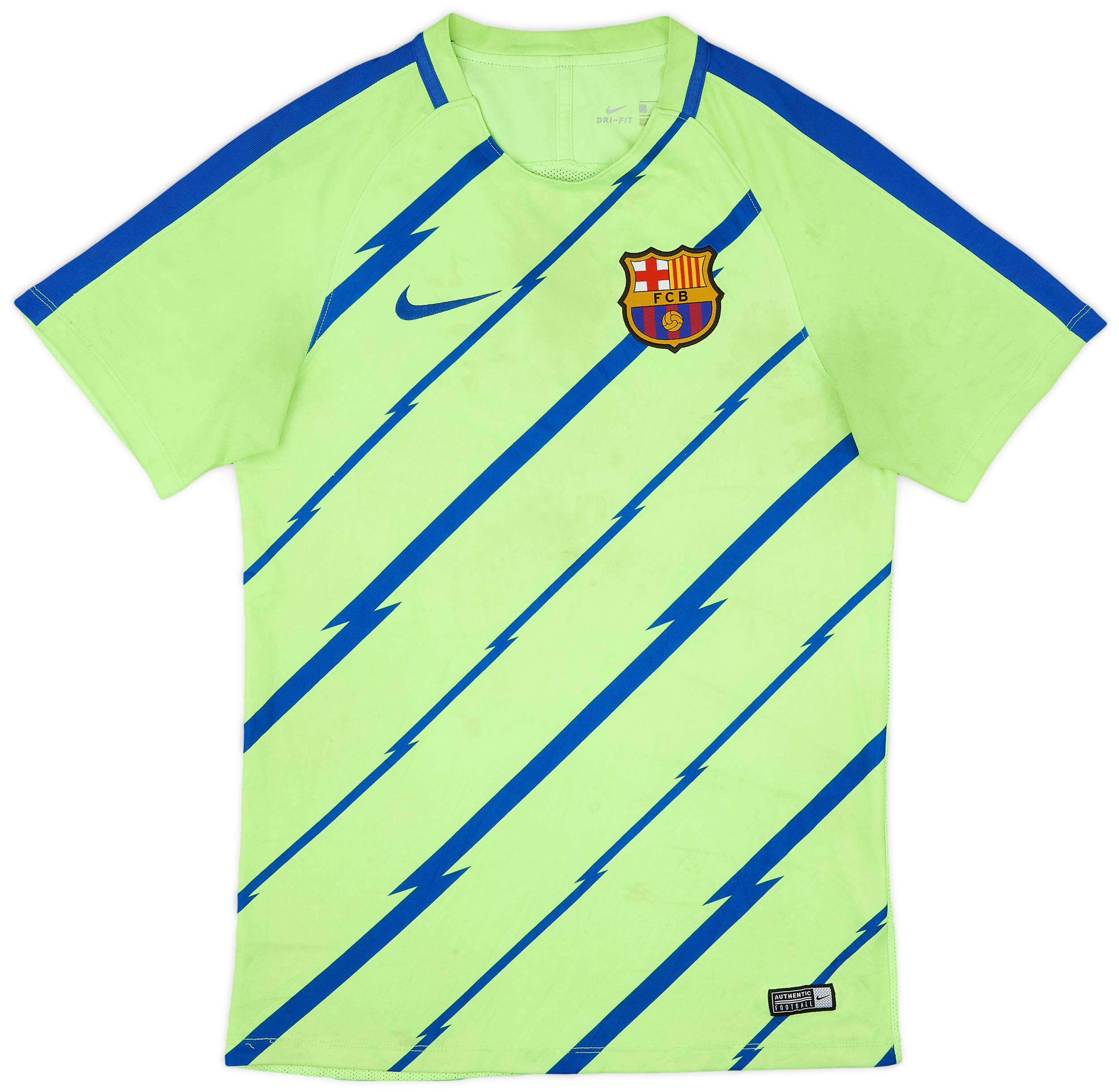 2017-18 Barcelona Nike Training Shirt - 5/10 - (S)