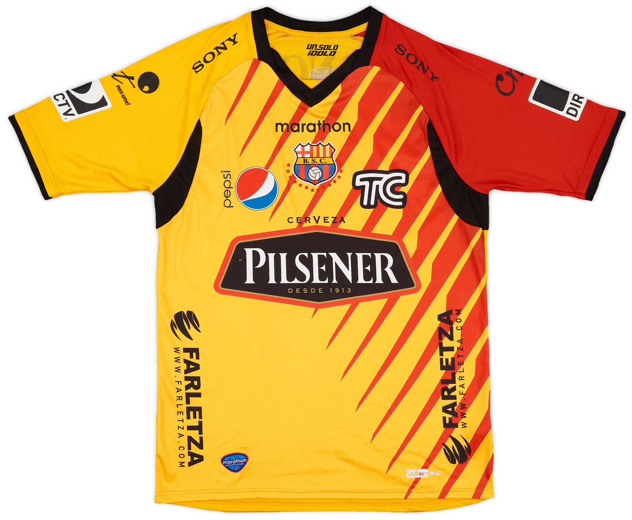 2013-14 Barcelona SC Home Shirt - 9/10 - (M)