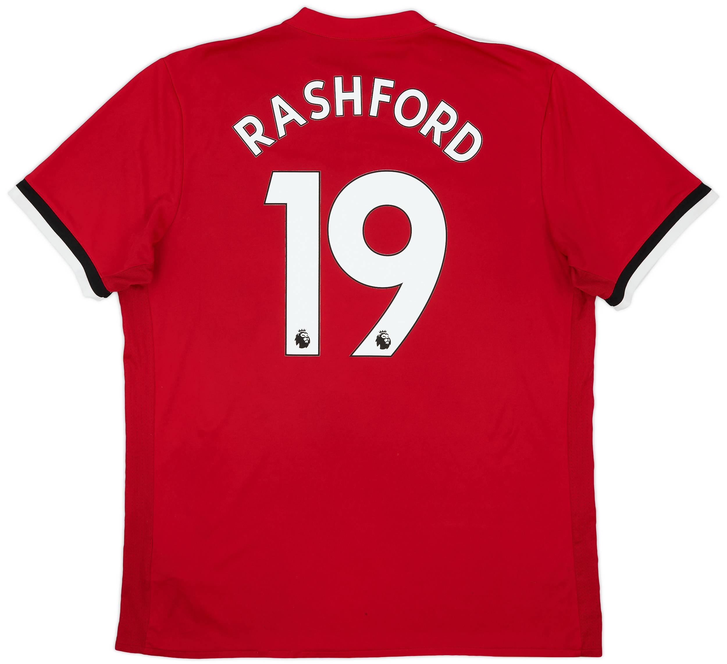 2017-18 Manchester United Home Shirt Rashford #19 - 8/10 - (XL)