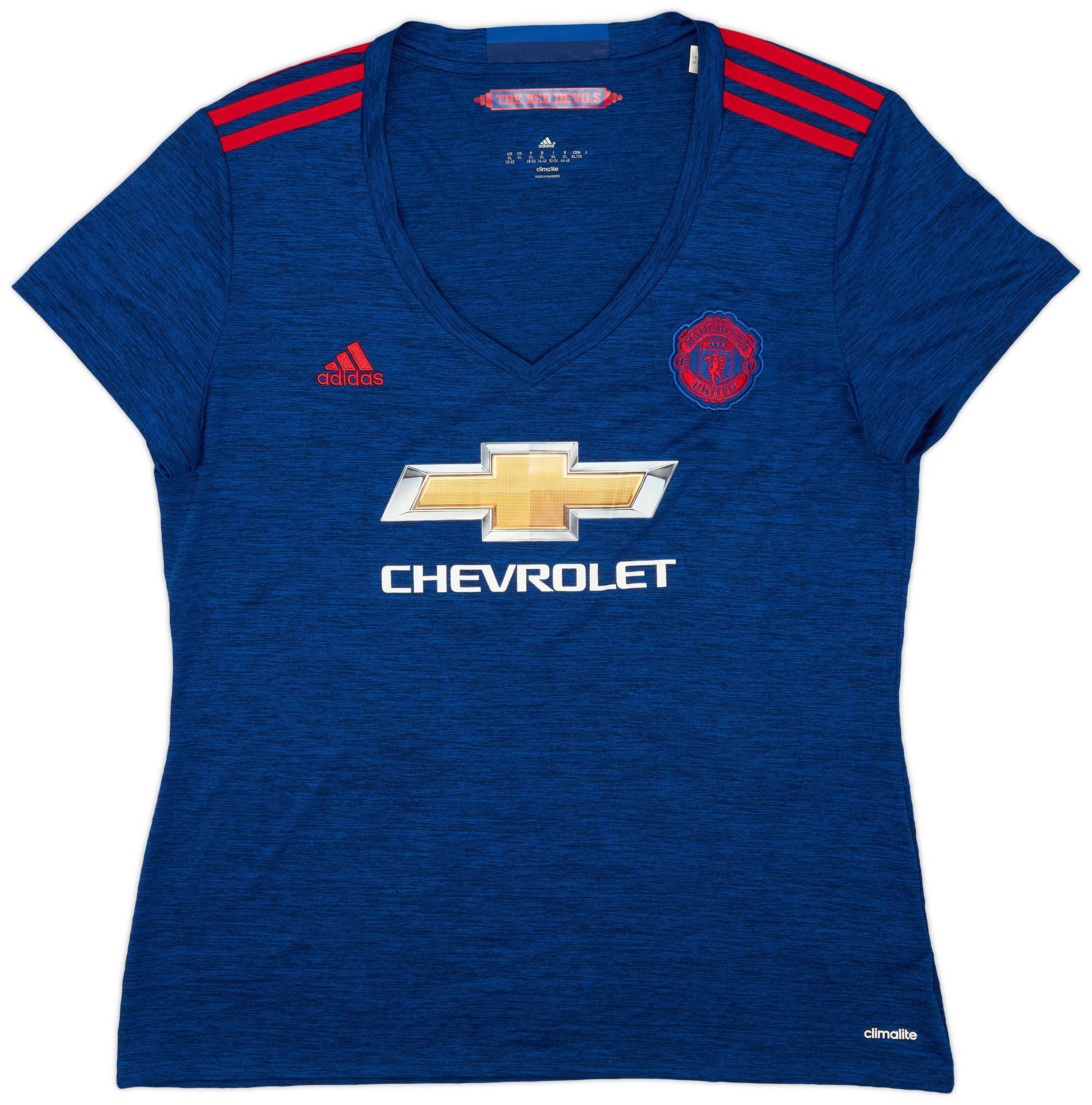 2016-17 Manchester United Away Shirt - 9/10 - (Women's XL)
