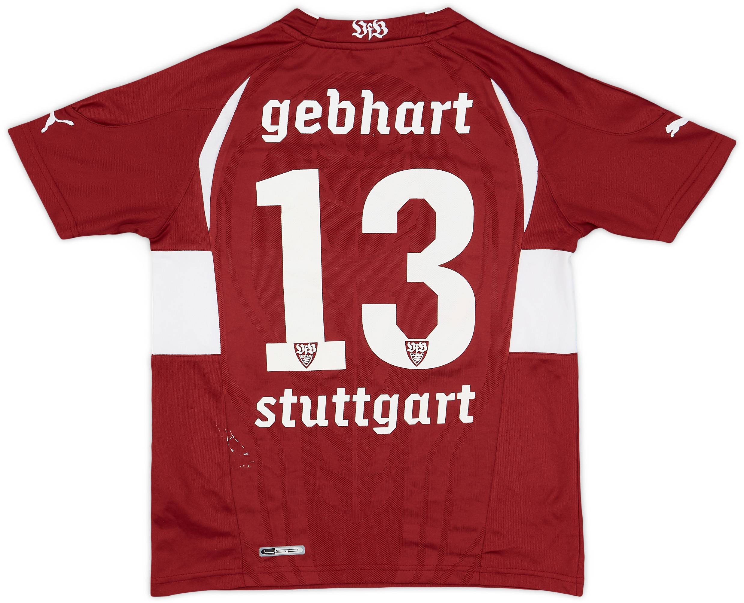 2010-11 Stuttgart Away Shirt Gebhart #13 - 6/10 - (S.Boys)